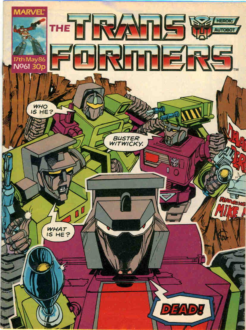 Read online The Transformers (UK) comic -  Issue #61 - 1