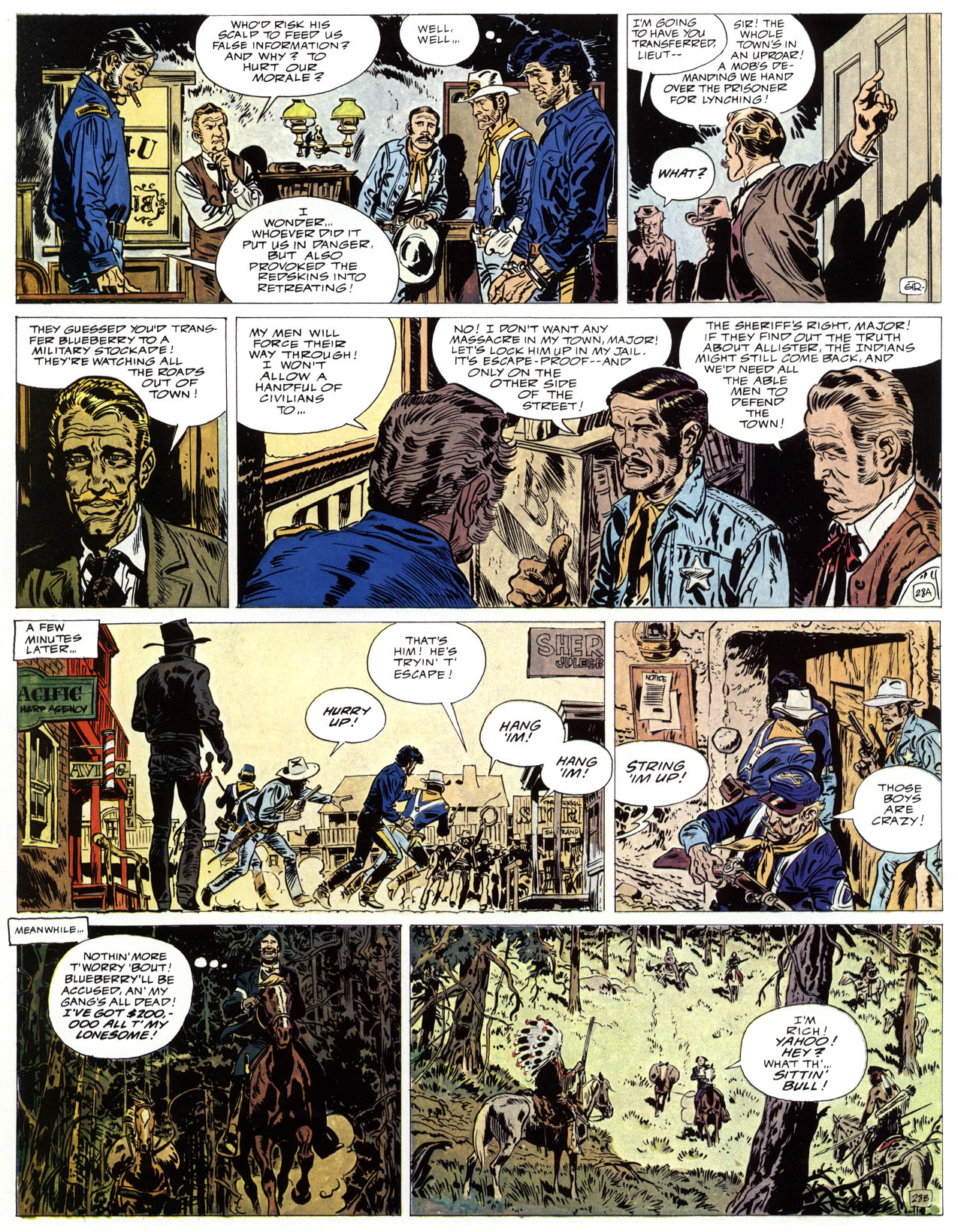 Read online Epic Graphic Novel: Lieutenant Blueberry comic -  Issue #3 - 32