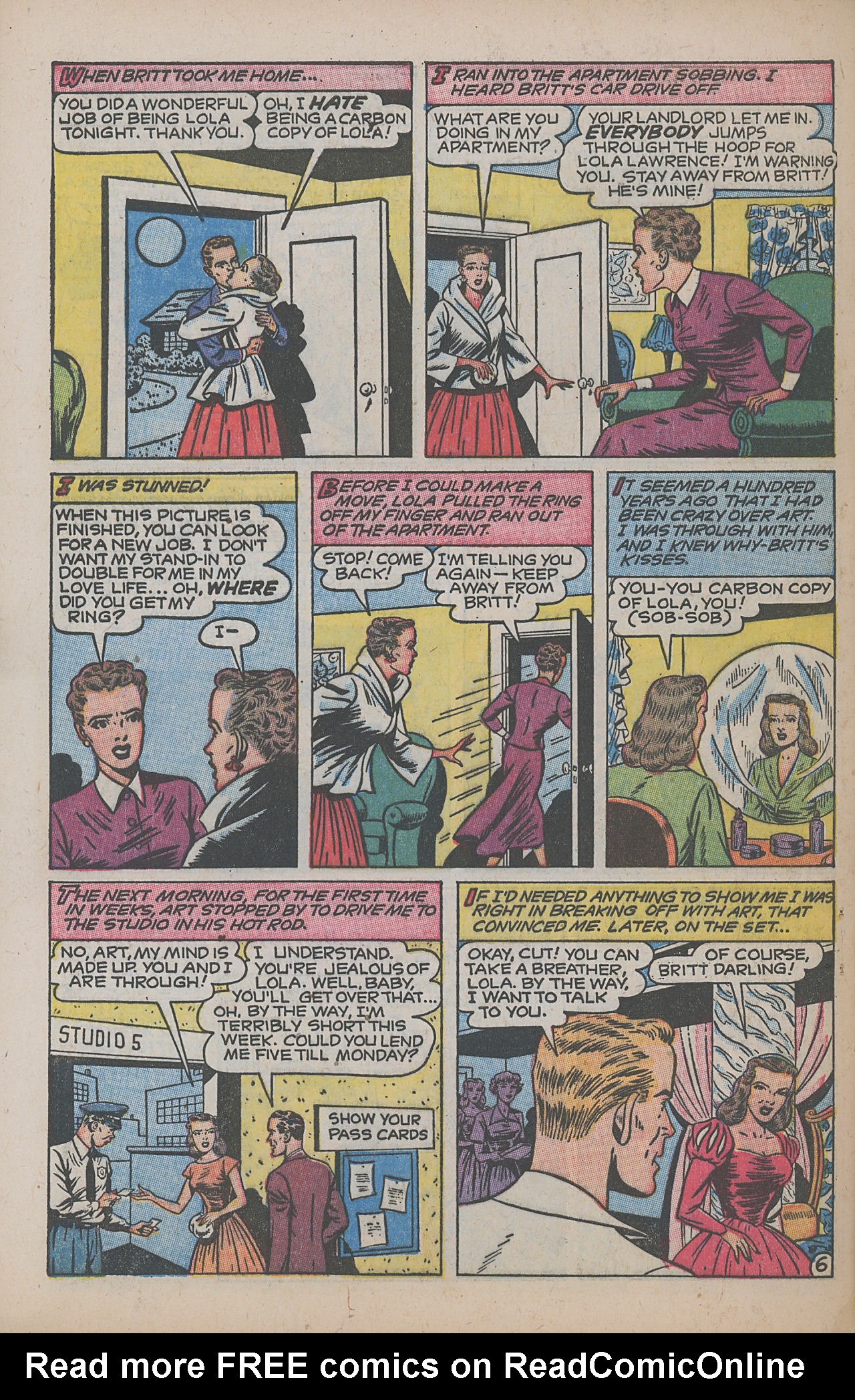 Read online Glamorous Romances comic -  Issue #75 - 32