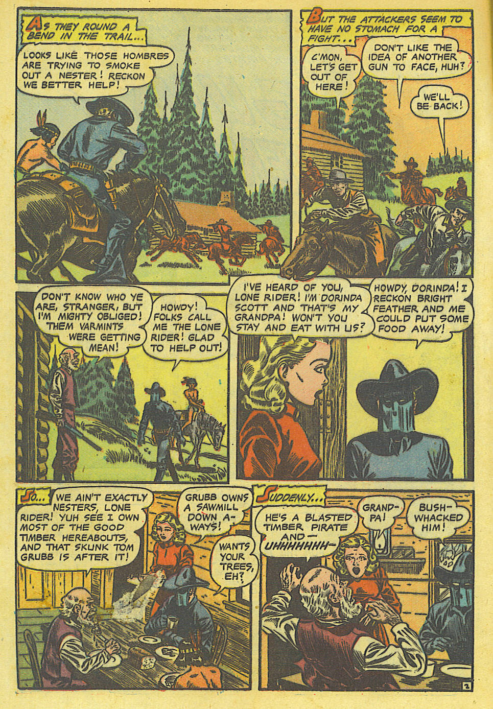 Read online The Lone Rider comic -  Issue #13 - 3