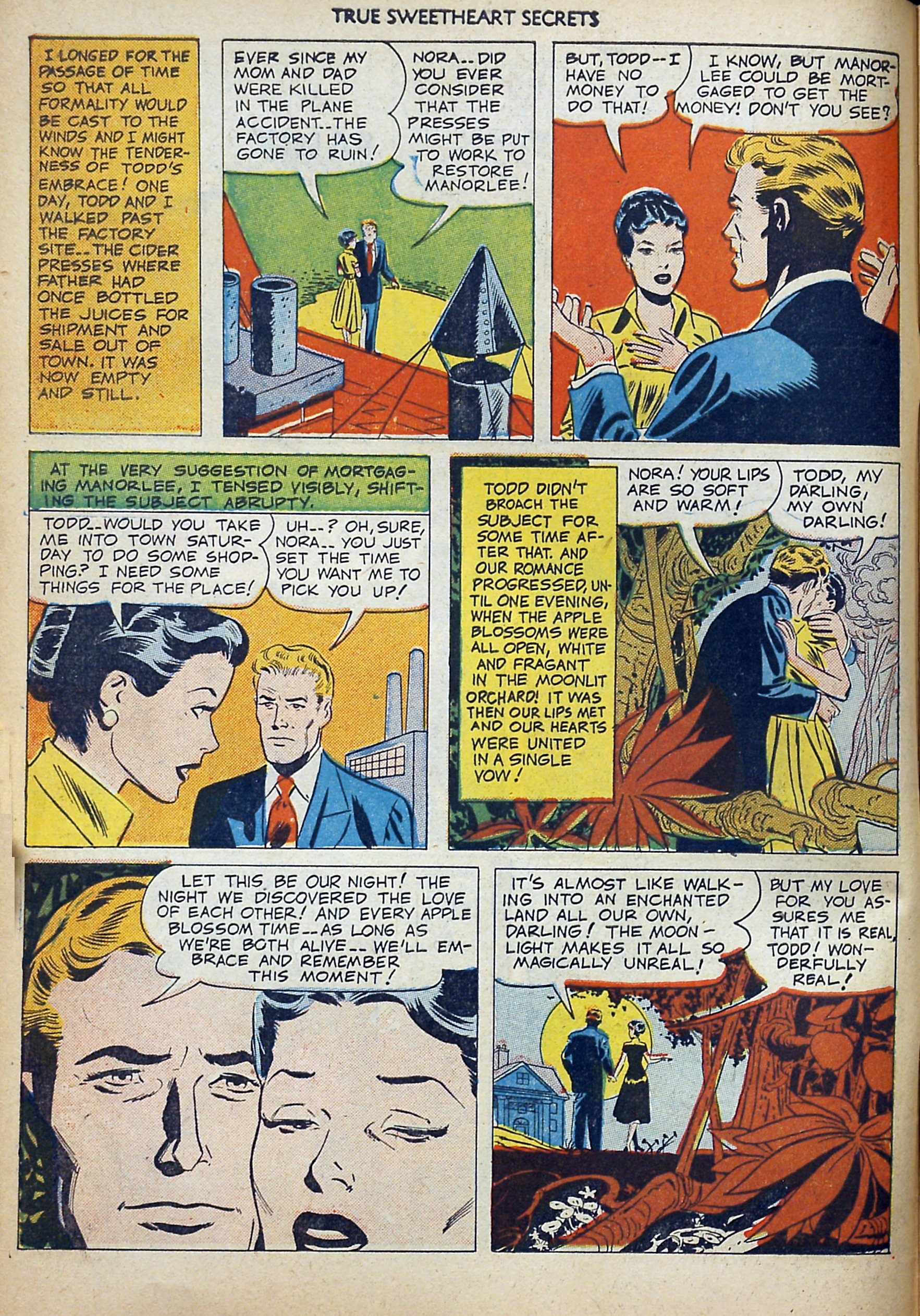 Read online True Sweetheart Secrets comic -  Issue #3 - 7
