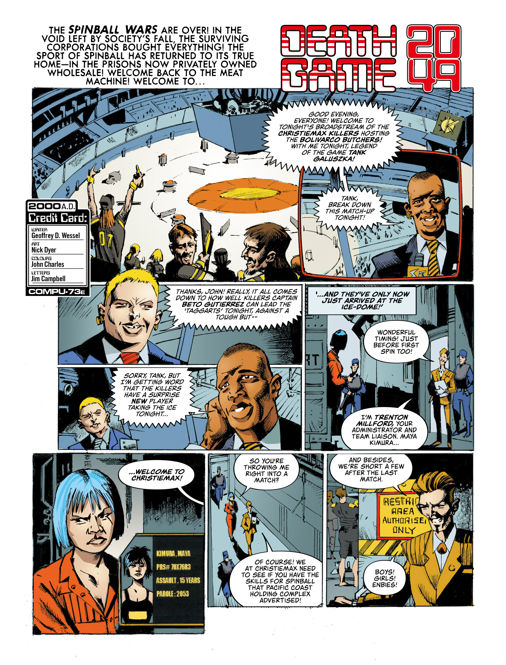 Read online 2000 AD comic -  Issue #2350 - 15