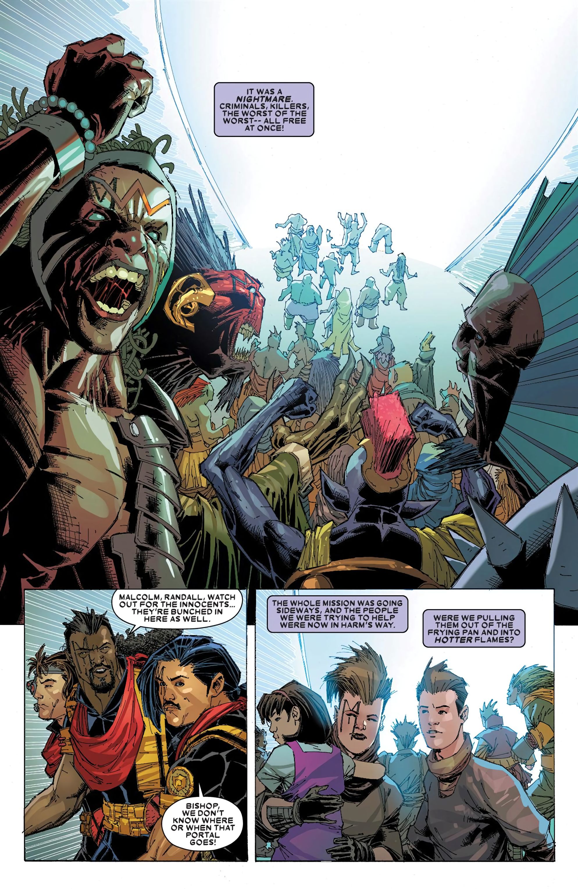 Read online X-Men Legends: Past Meets Future comic -  Issue # TPB - 122