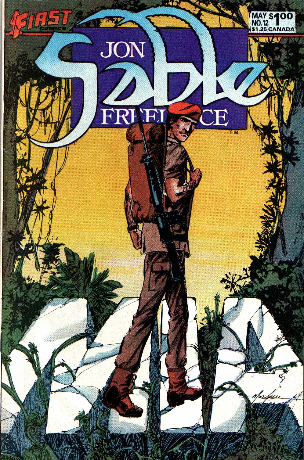 Read online Jon Sable, Freelance comic -  Issue #12 - 1