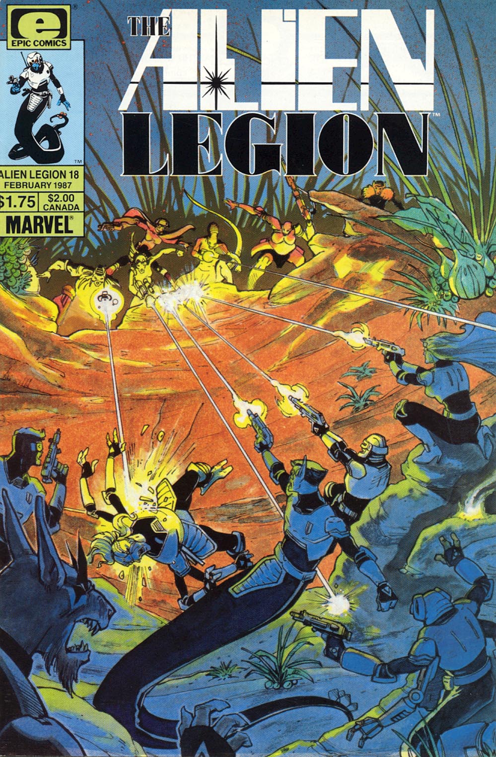 Read online Alien Legion comic -  Issue #18 - 1