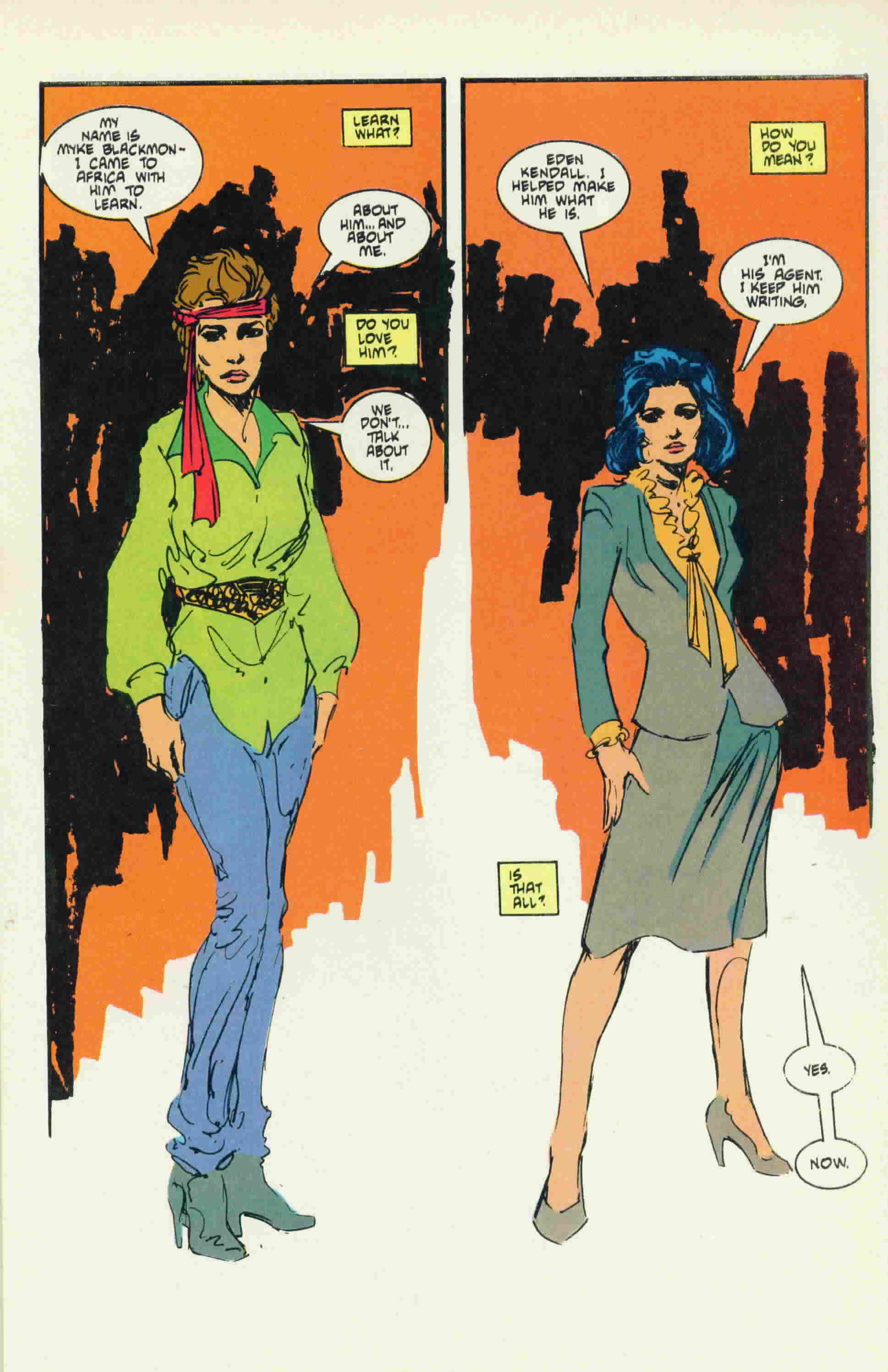 Read online Jon Sable, Freelance comic -  Issue #37 - 37