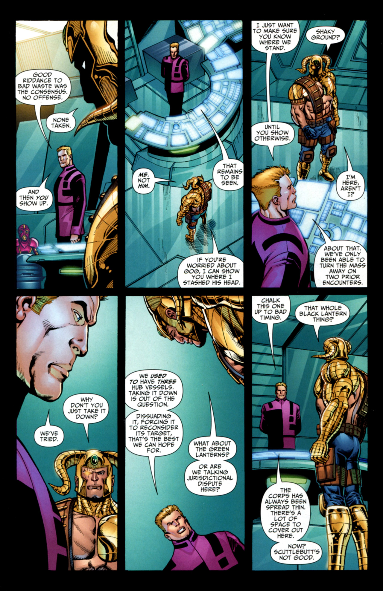 Read online Magog comic -  Issue #10 - 9