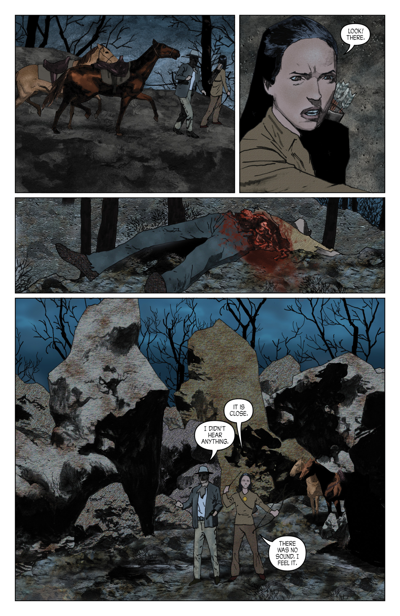 Read online John Carpenter's Night Terrors comic -  Issue # Black Sparrow - 60