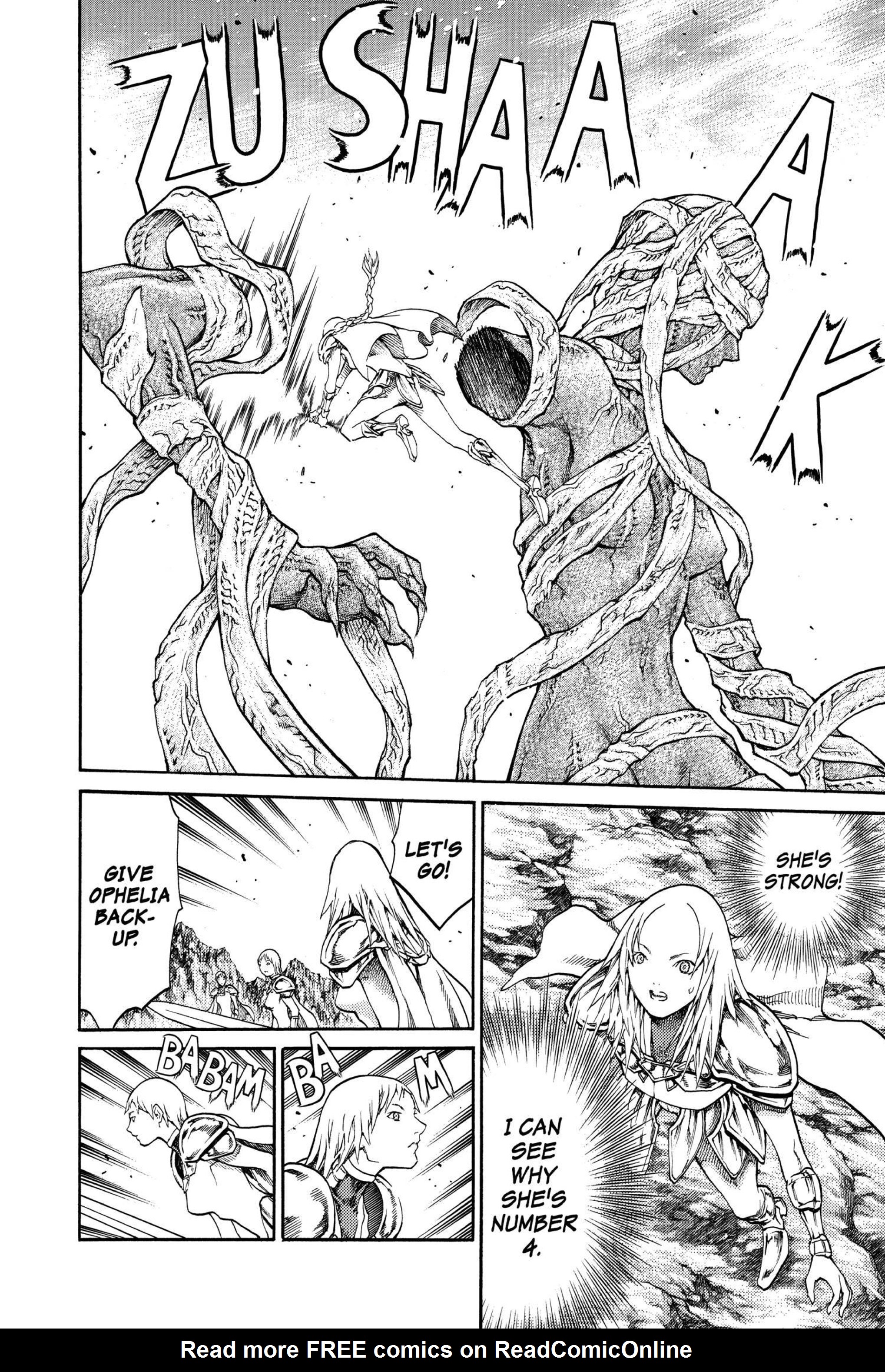 Read online Claymore comic -  Issue #13 - 170