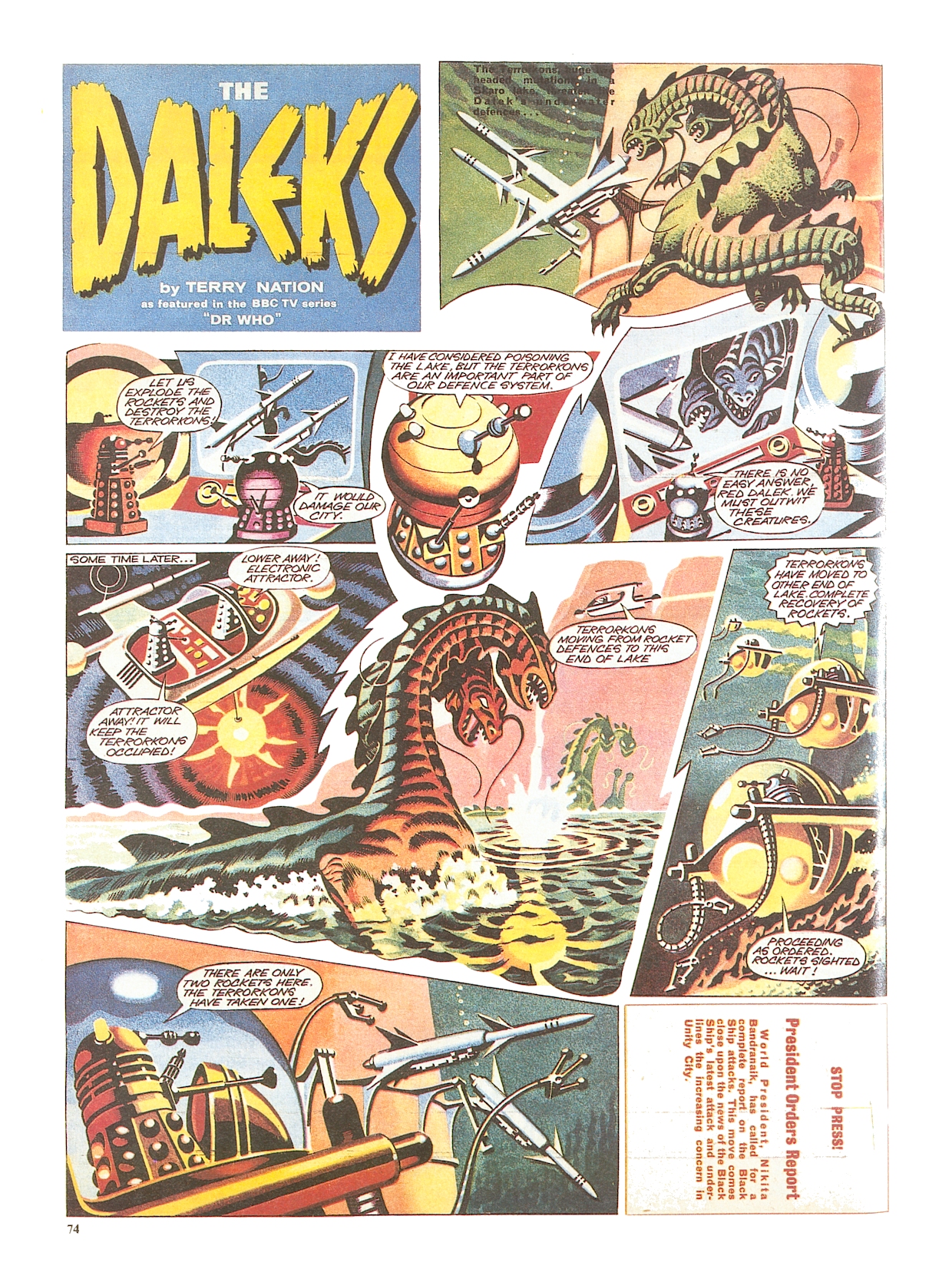 Read online Dalek Chronicles comic -  Issue # TPB - 74