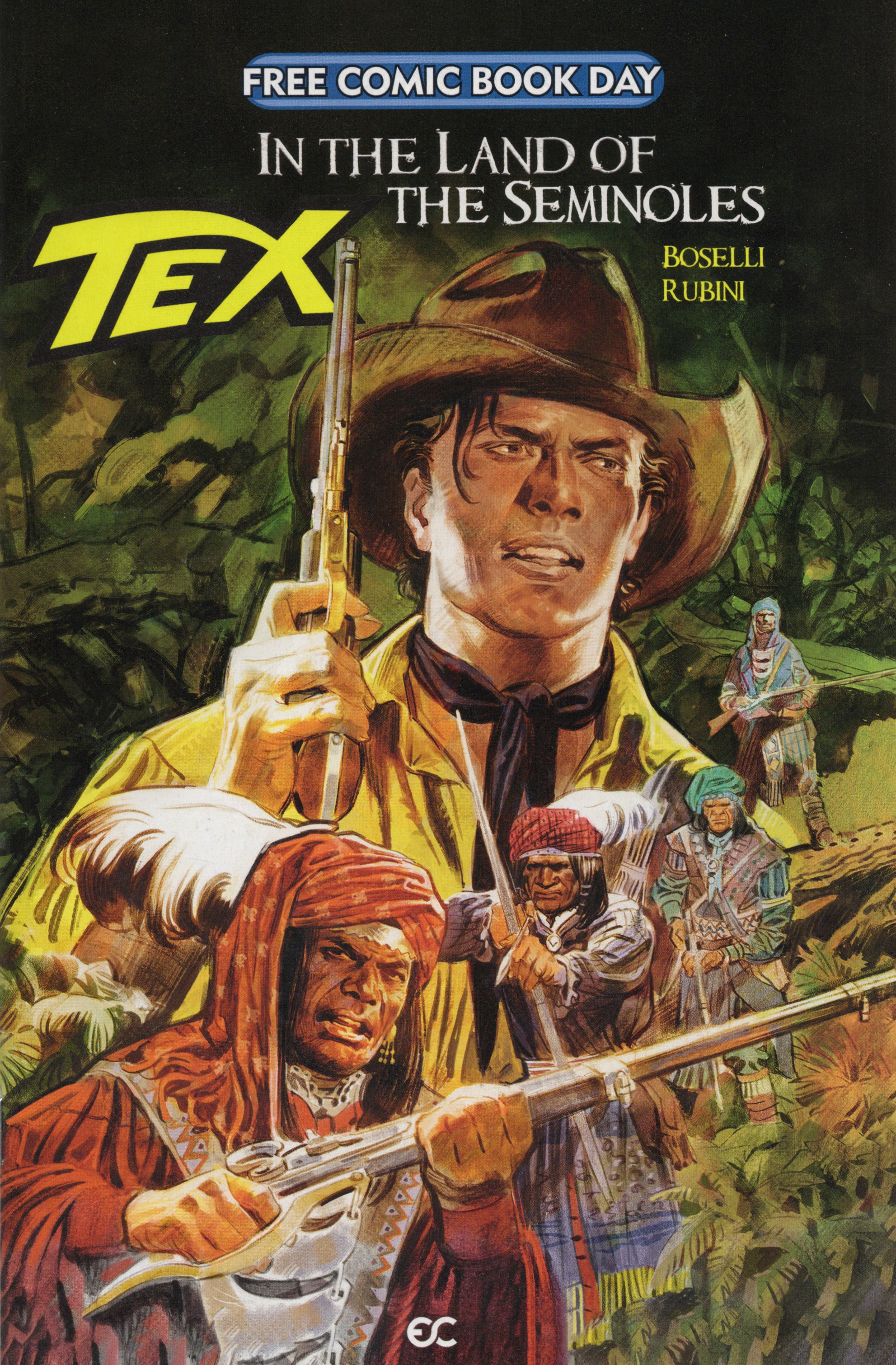 Read online Free Comic Book Day 2022 comic -  Issue # EC Tex In The Land Of The Seminoles - 1