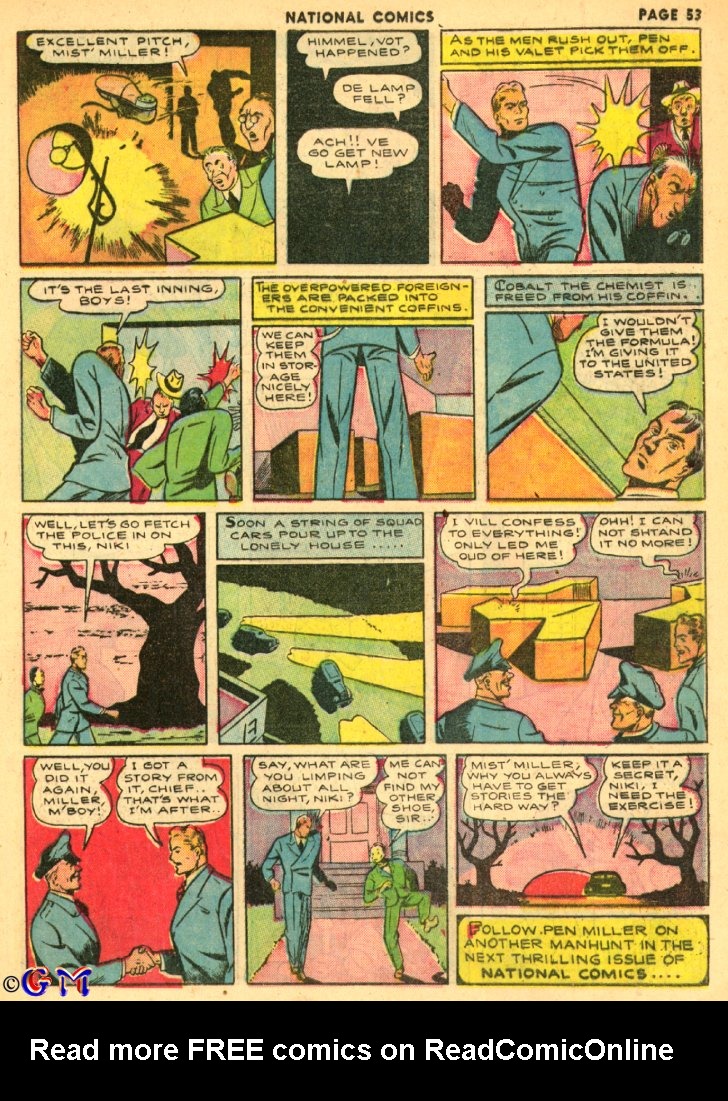 Read online National Comics comic -  Issue #9 - 51