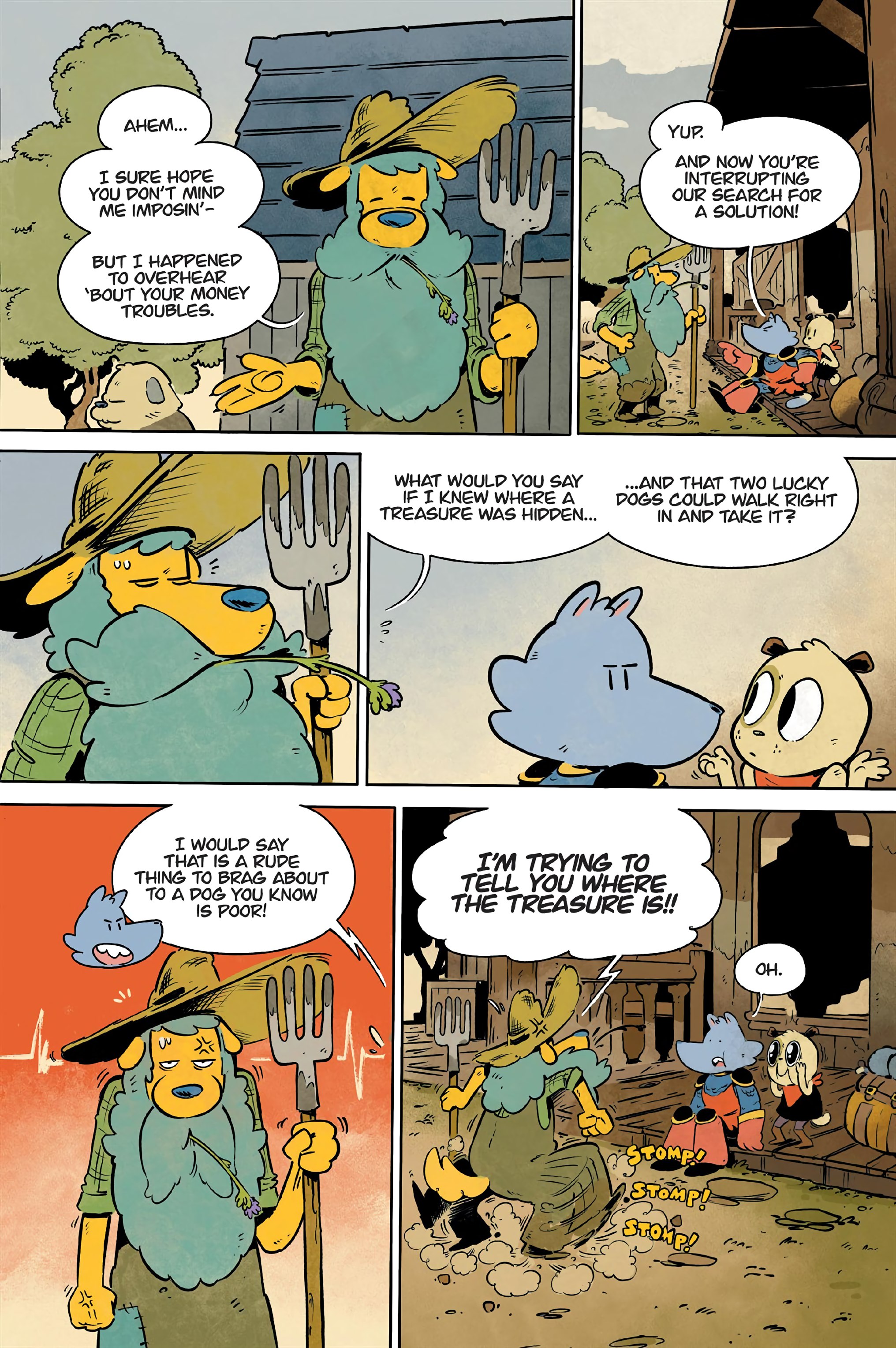 Read online Puppy Knight: Den of Deception comic -  Issue # Full - 11