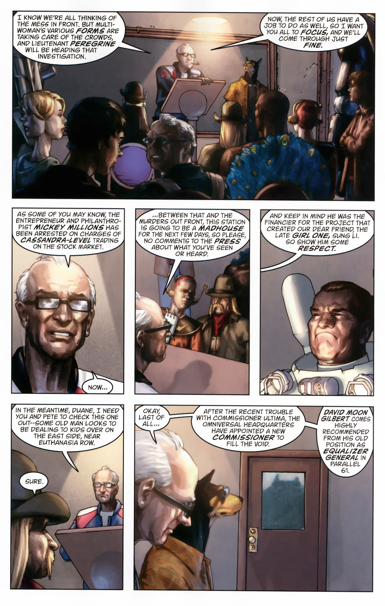 Read online Top 10 Season Two comic -  Issue #1 - 8