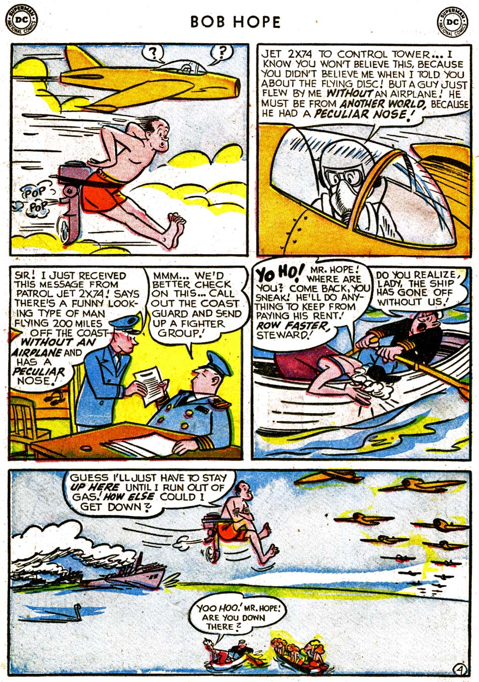 Read online The Adventures of Bob Hope comic -  Issue #22 - 28