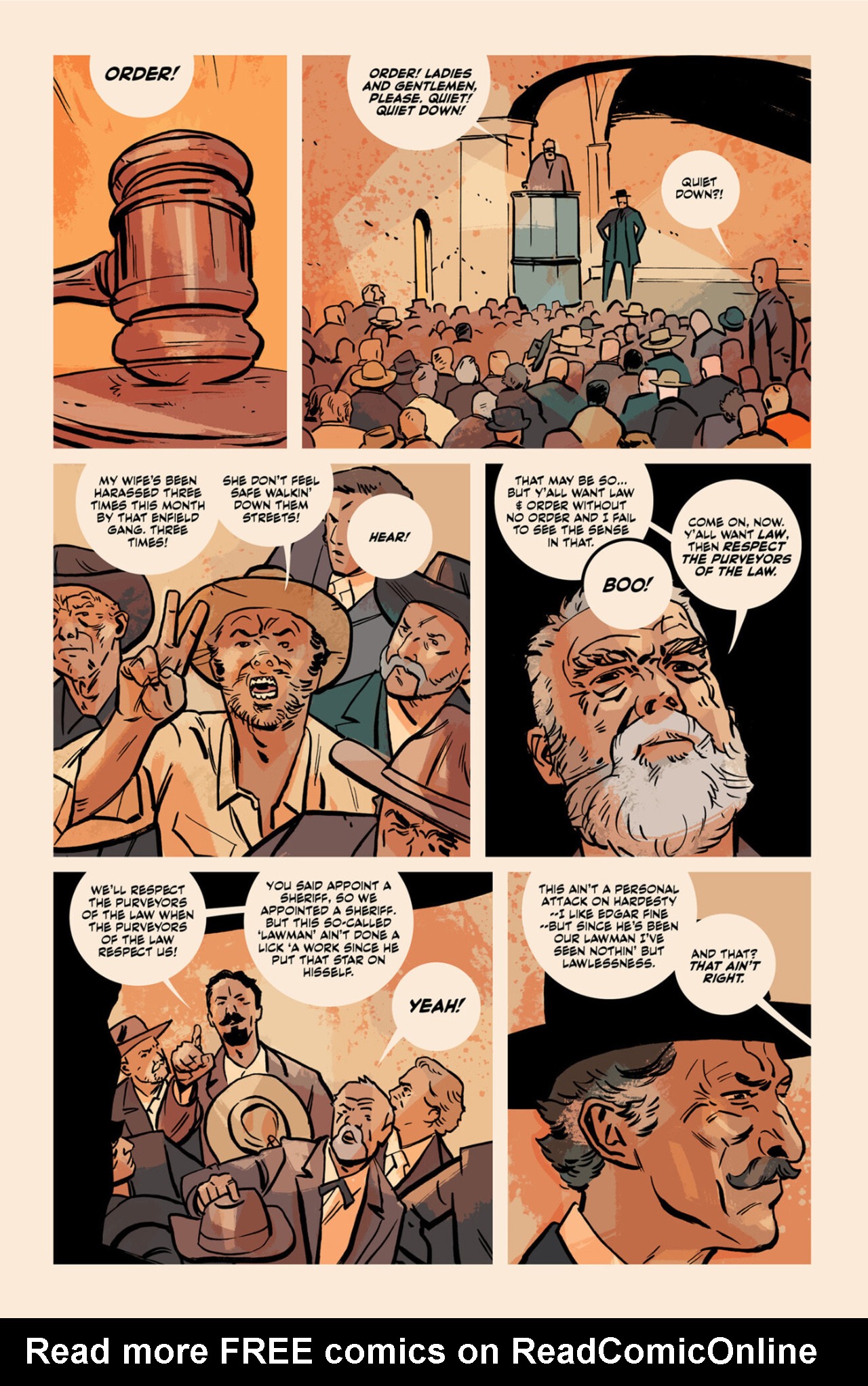 Read online The Enfield Gang Massacre comic -  Issue #1 - 10