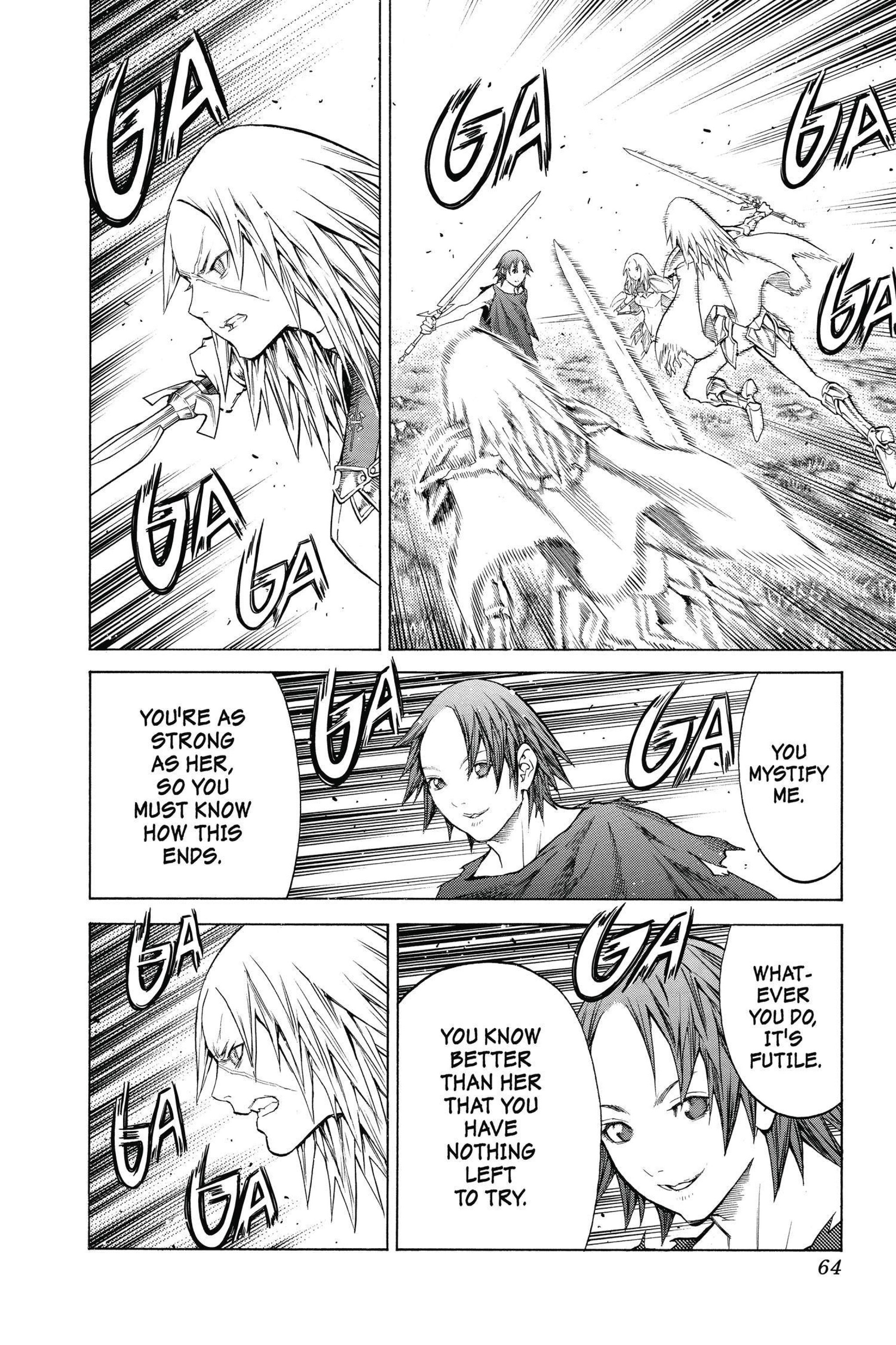 Read online Claymore comic -  Issue #26 - 58