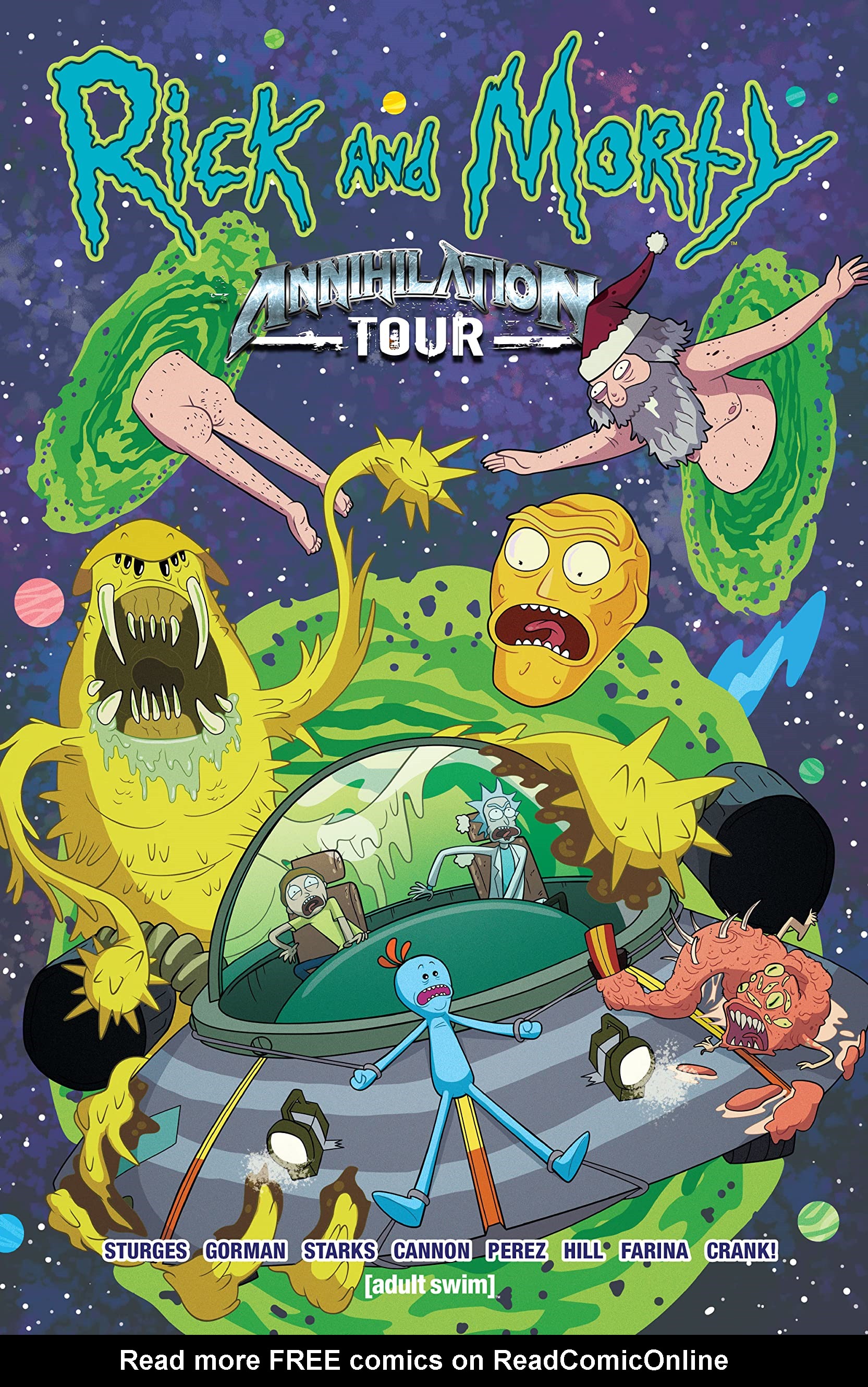 Read online Rick and Morty: Annihilation Tour comic -  Issue # TPB - 1