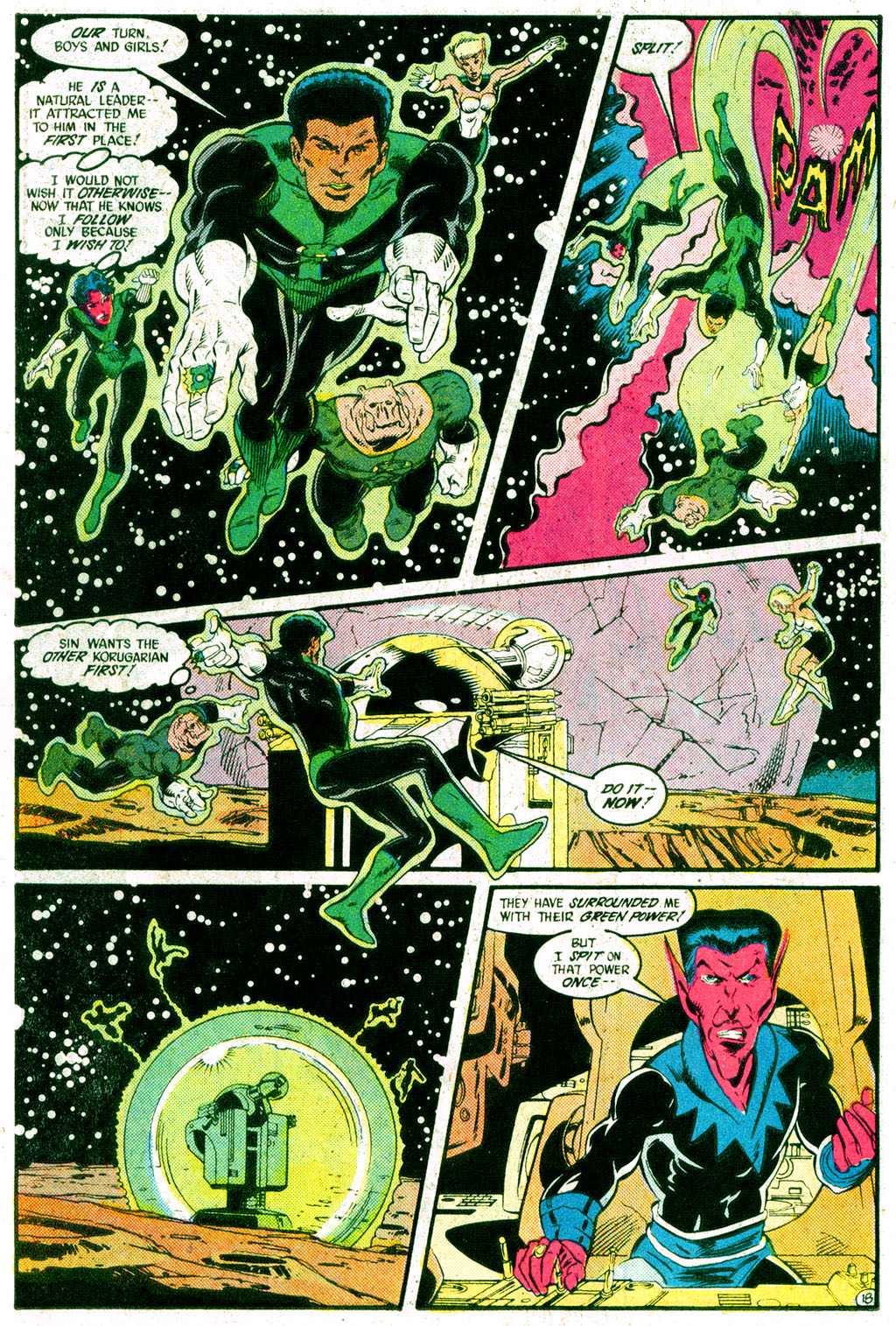 Read online The Green Lantern Corps comic -  Issue #217 - 19