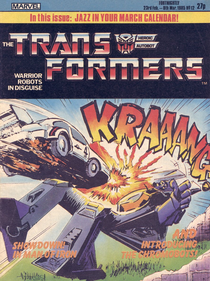 Read online The Transformers (UK) comic -  Issue #12 - 1