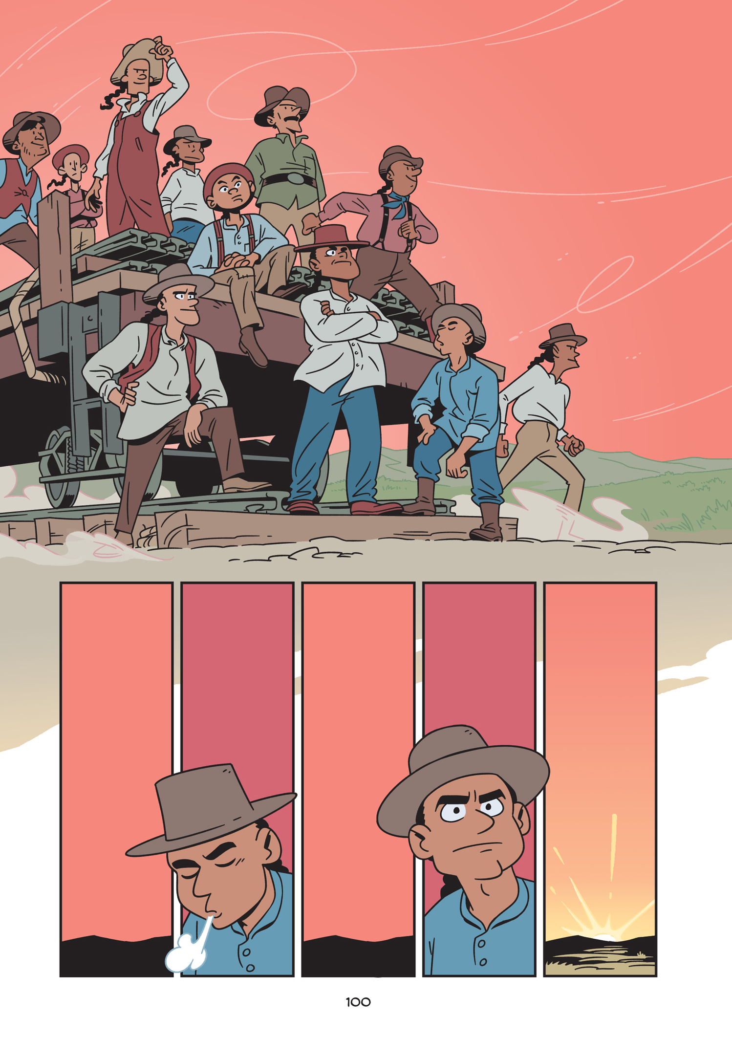 Read online History Comics comic -  Issue # The Transcontinental Railroad - 109