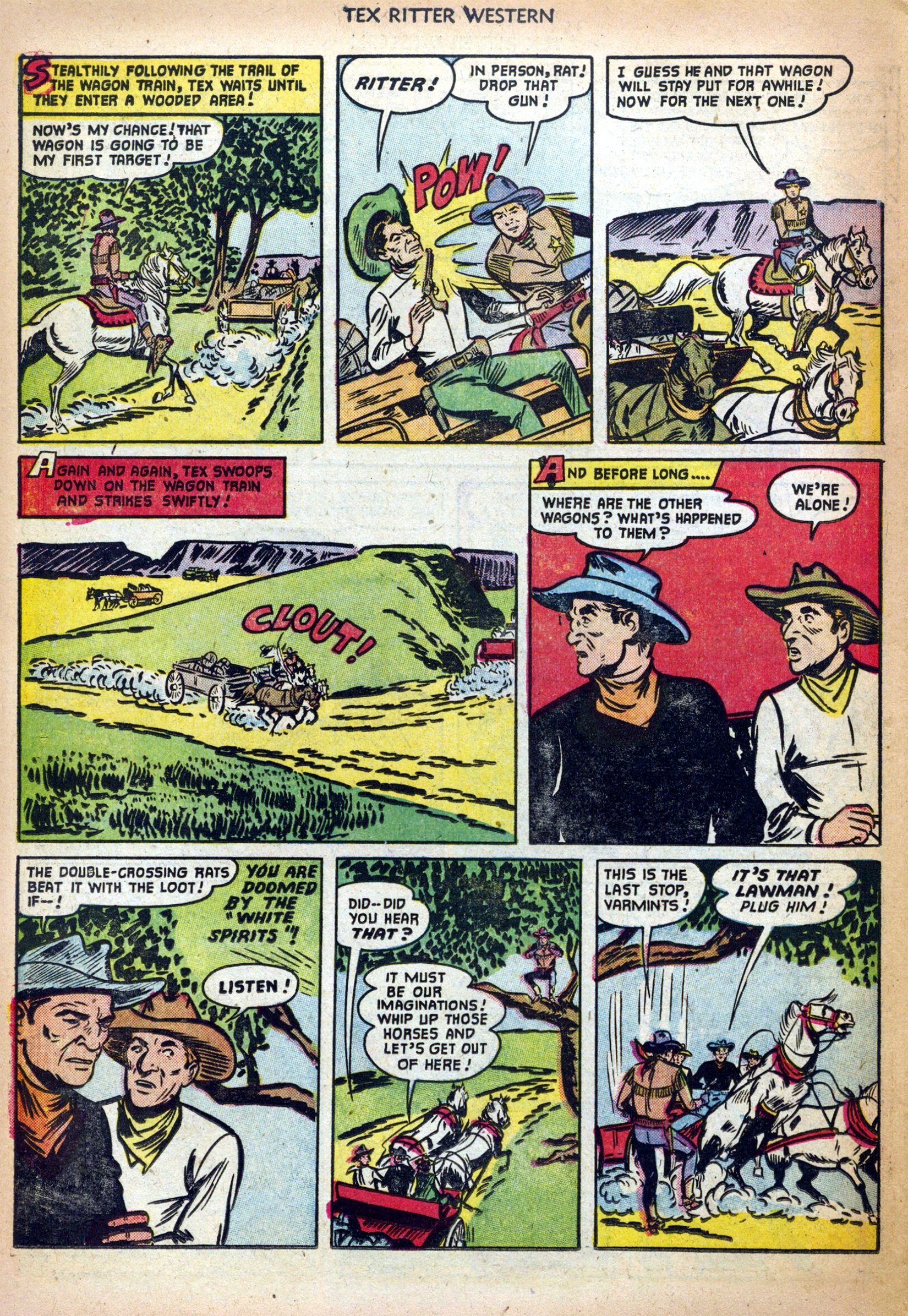 Read online Tex Ritter Western comic -  Issue #10 - 32