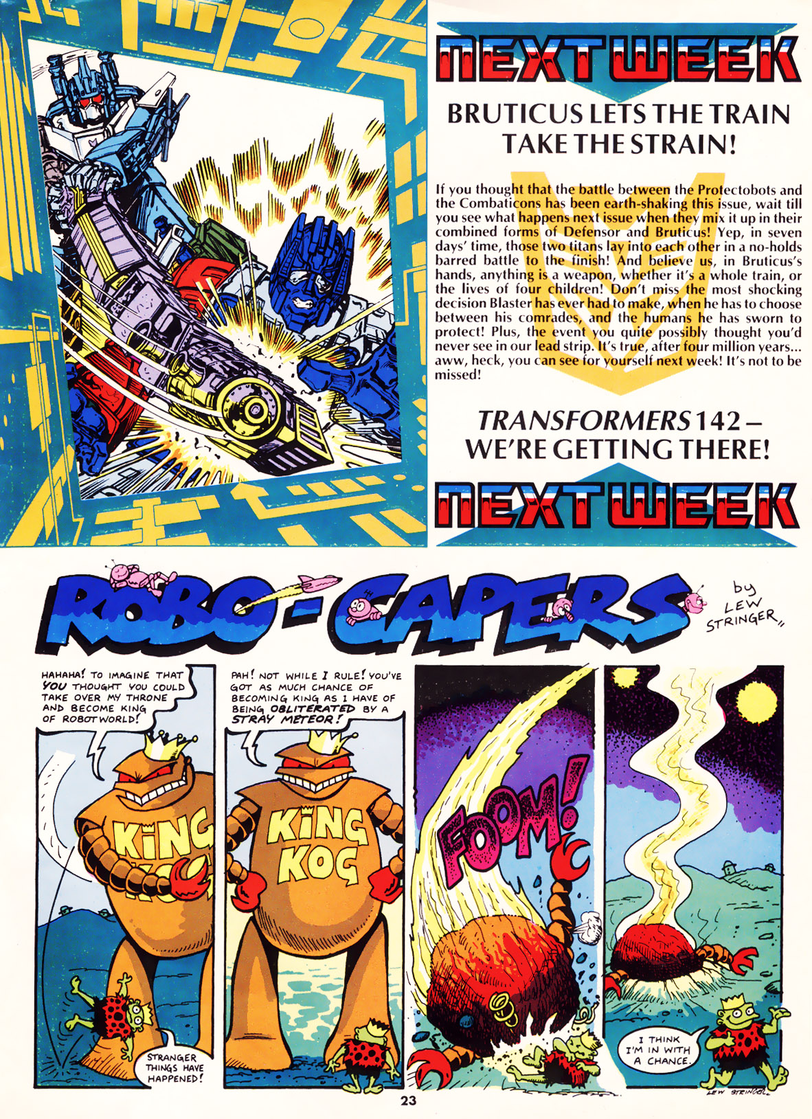 Read online The Transformers (UK) comic -  Issue #141 - 22