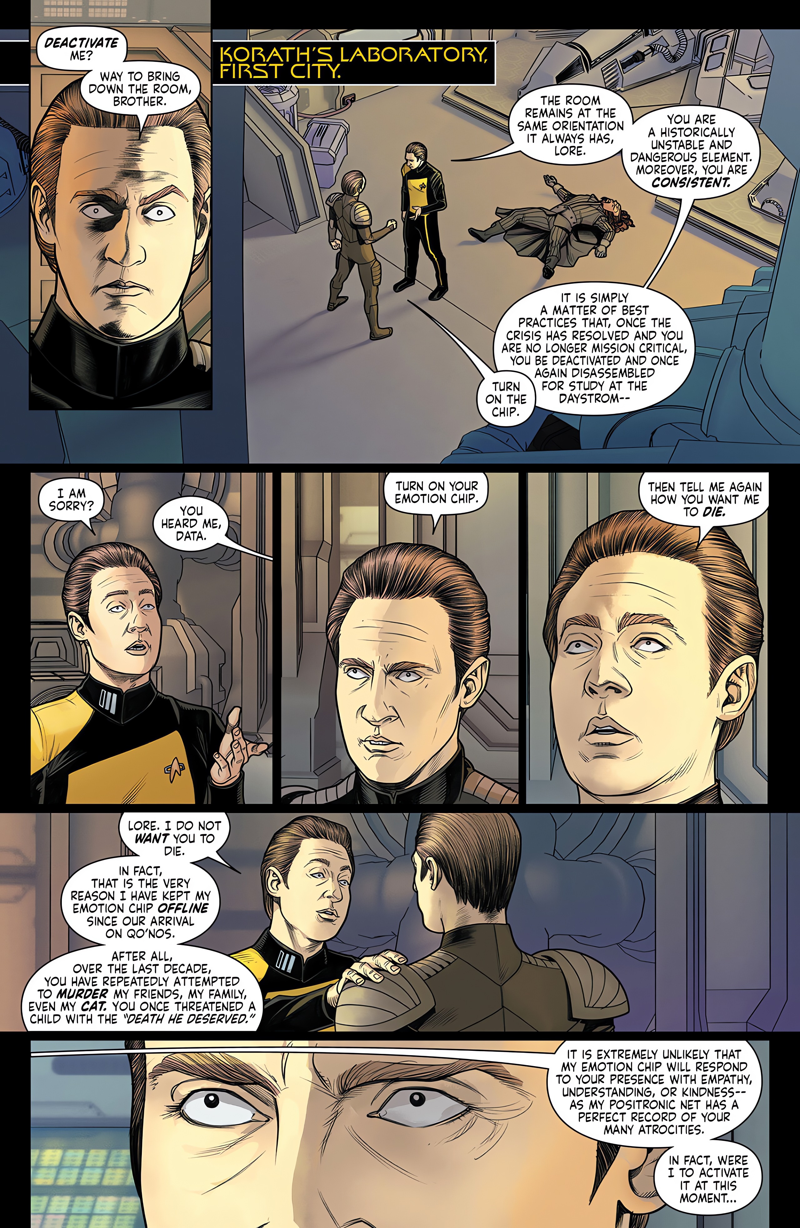 Read online Star Trek (2022) comic -  Issue #11 - 13