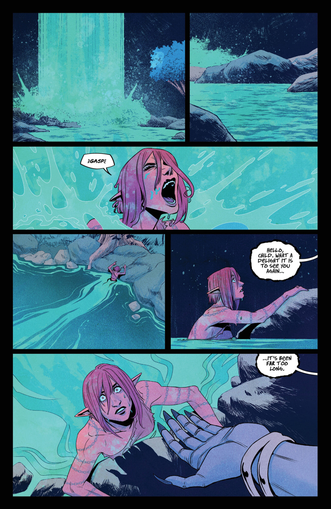 Read online Queen of Swords: A Barbaric Story comic -  Issue #2 - 24
