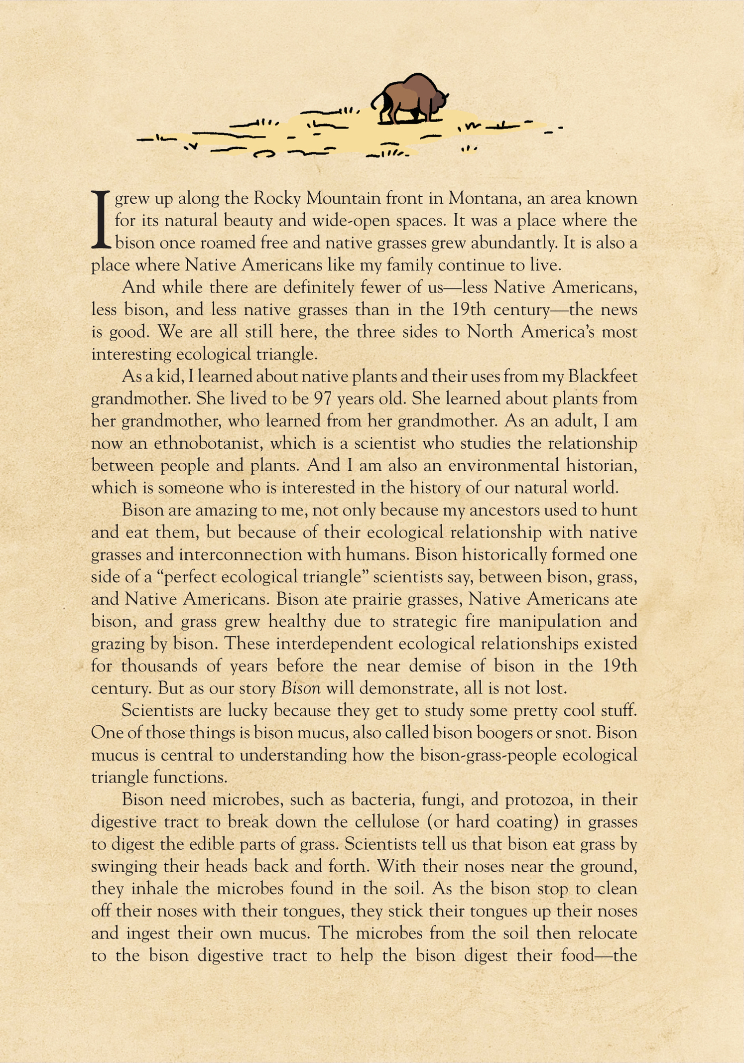 Read online History Comics comic -  Issue # The American Bison - The Buffalos Survival Tale - 5