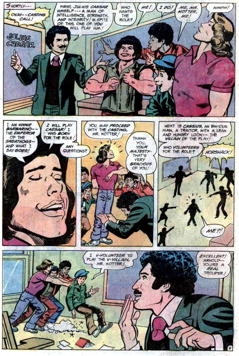 Read online Welcome Back, Kotter comic -  Issue #5 - 7