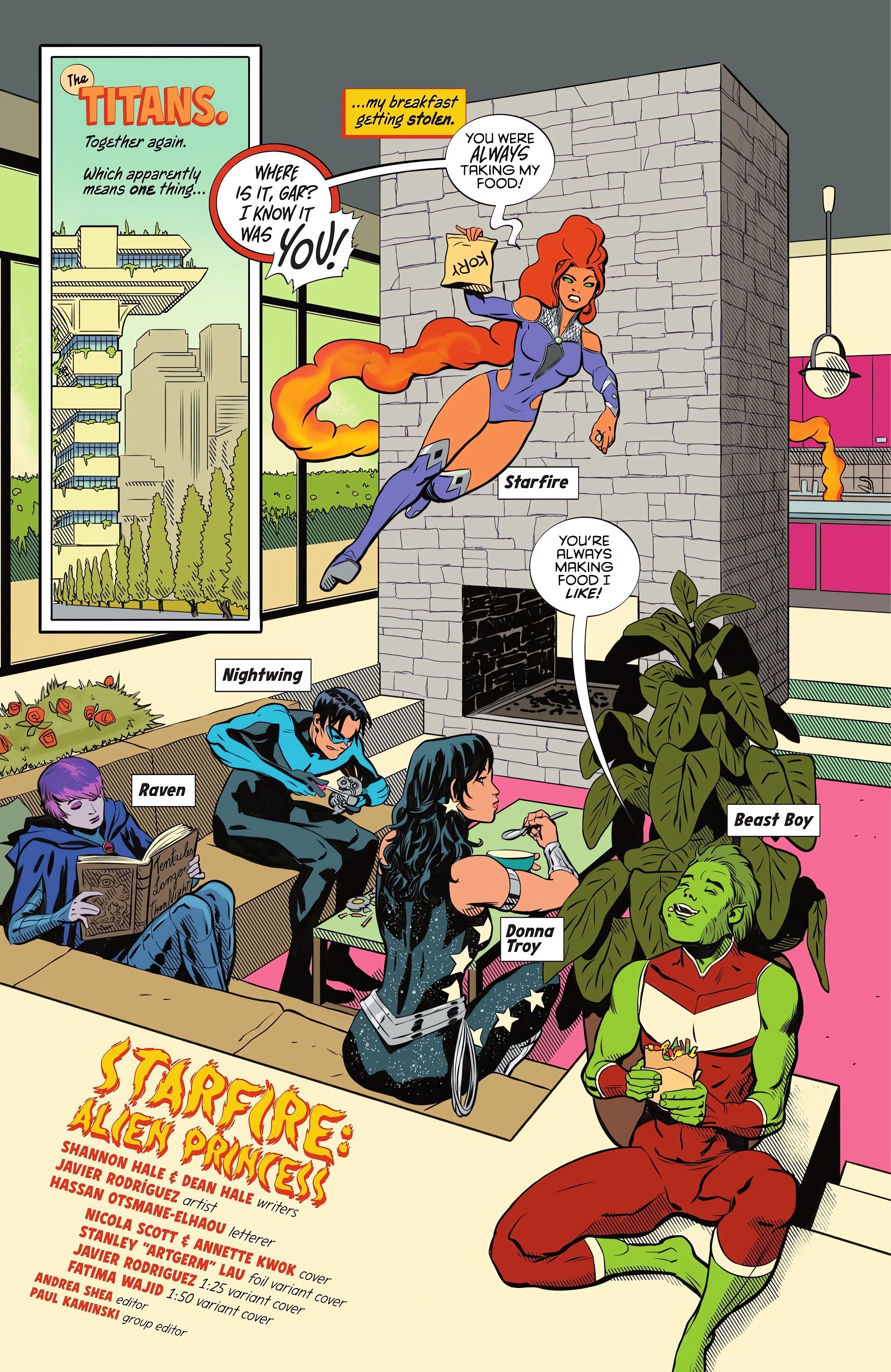 Read online Tales of the Titans comic -  Issue #1 - 3