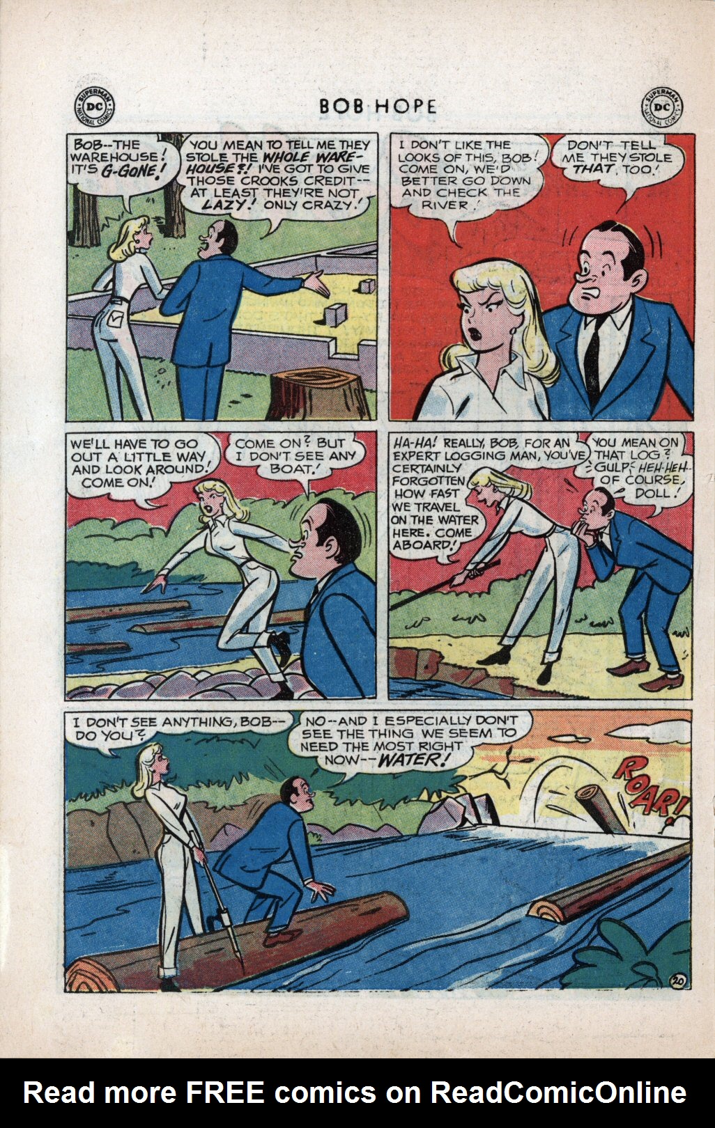 Read online The Adventures of Bob Hope comic -  Issue #59 - 26