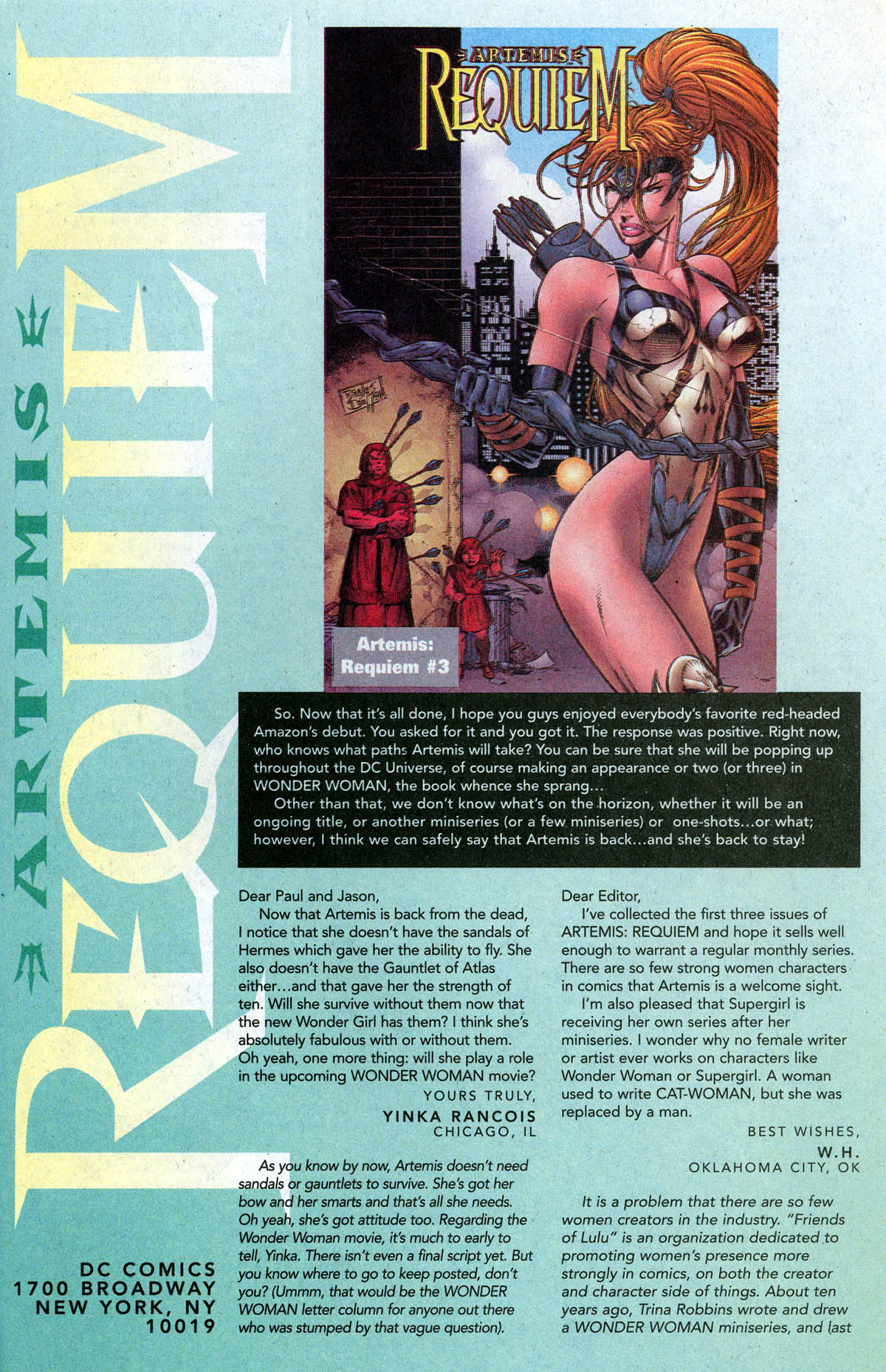 Read online Artemis: Requiem comic -  Issue #6 - 28
