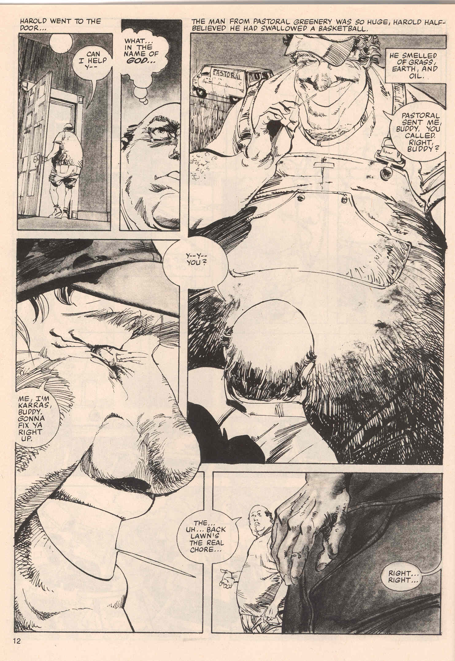 Read online Bizarre Adventures comic -  Issue #29 - 12