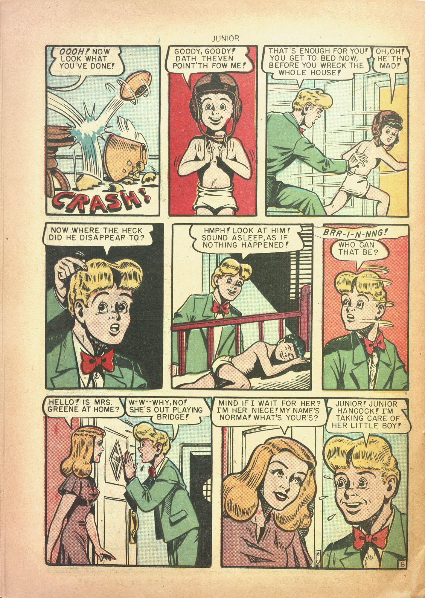 Read online Junior (1947) comic -  Issue #11 - 26