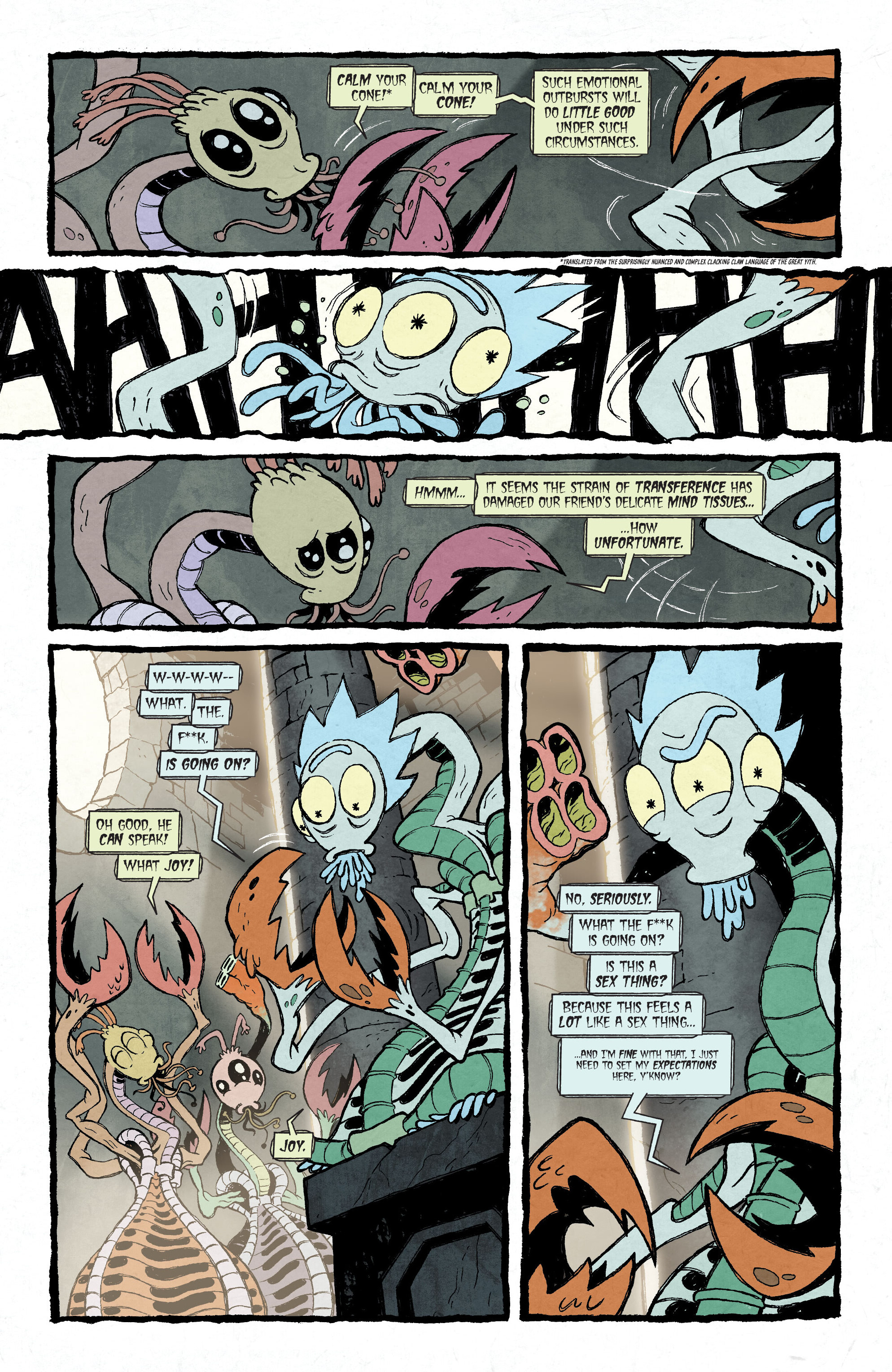 Read online Rick and Morty: vs. Cthulhu comic -  Issue # TPB - 58