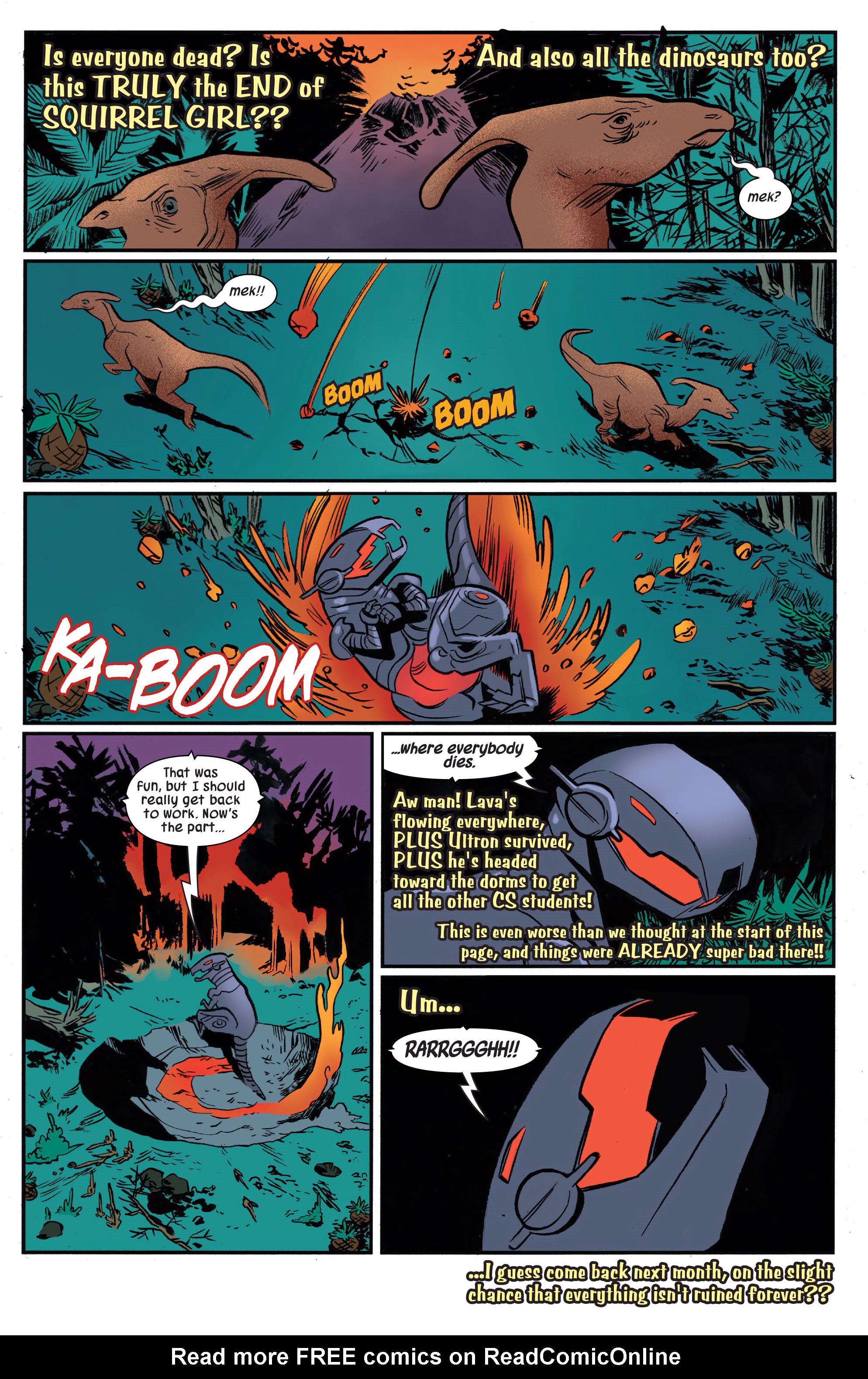 Read online The Unbeatable Squirrel Girl Omnibus comic -  Issue # TPB (Part 10) - 23