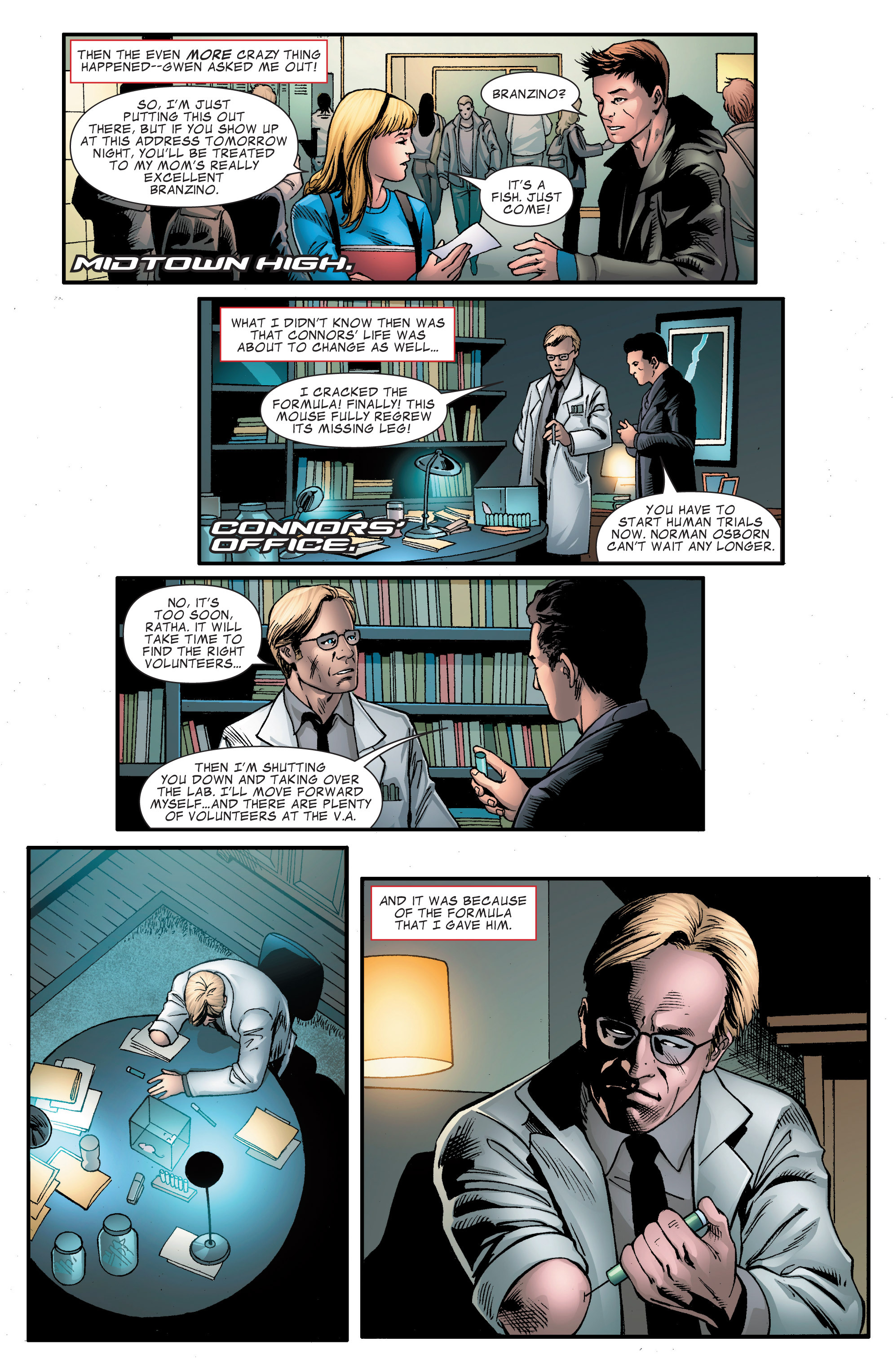Read online The Amazing Spider-Man: The Movie Adaptation comic -  Issue #1 - 19