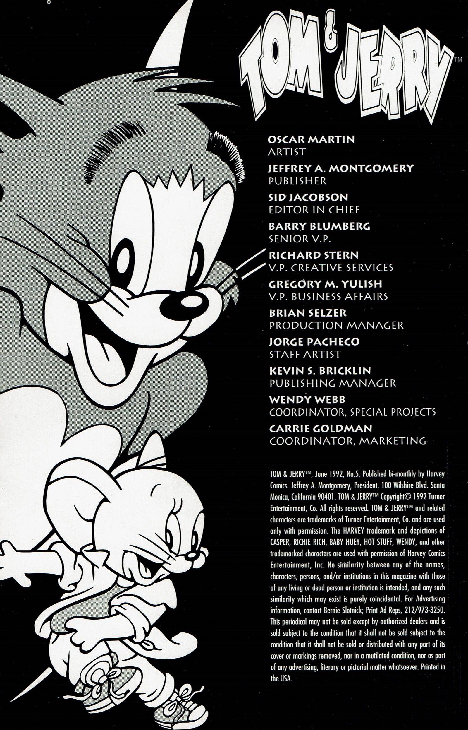 Read online Tom & Jerry comic -  Issue #5 - 2