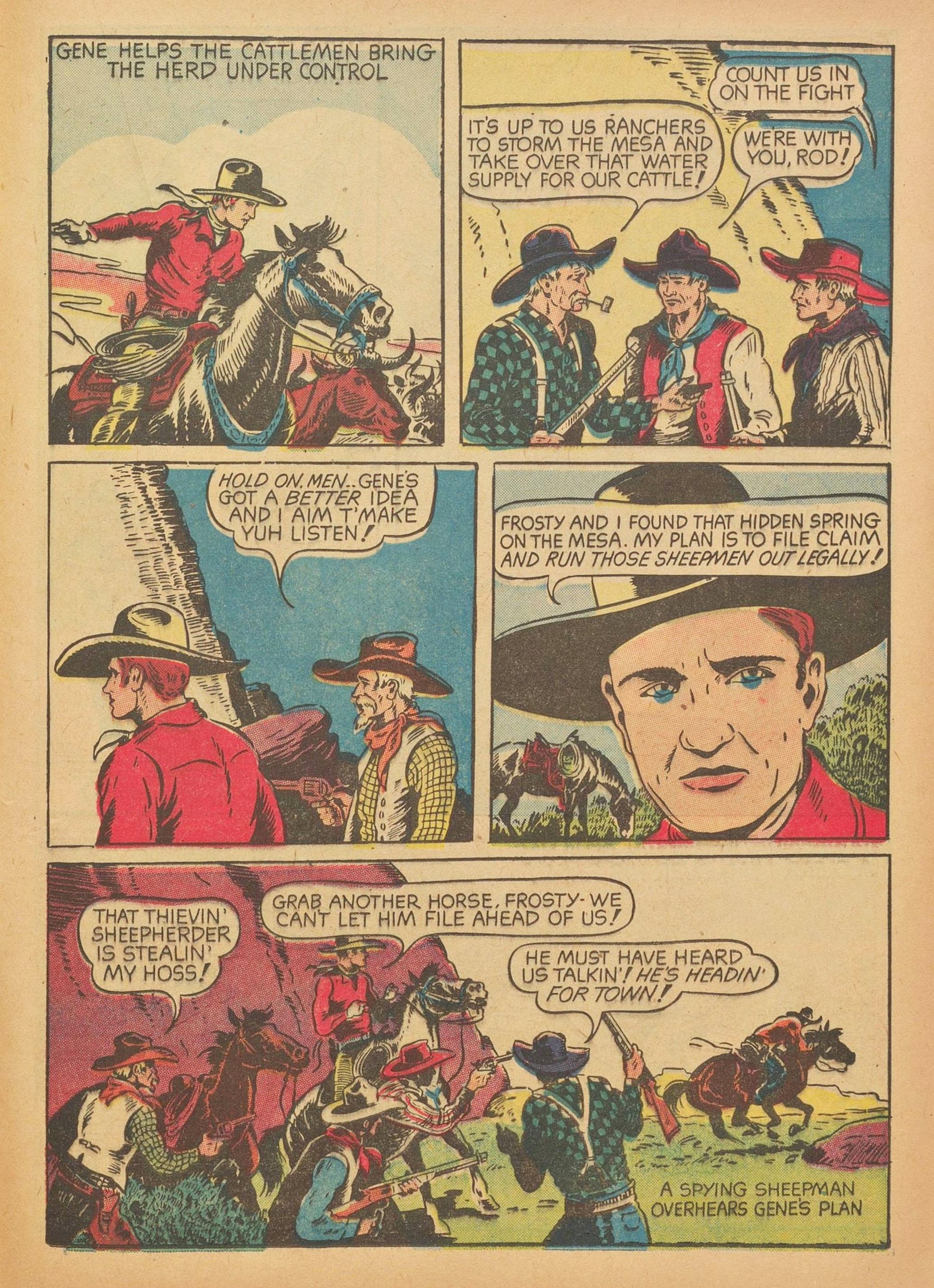 Read online Gene Autry Comics comic -  Issue #2 - 47