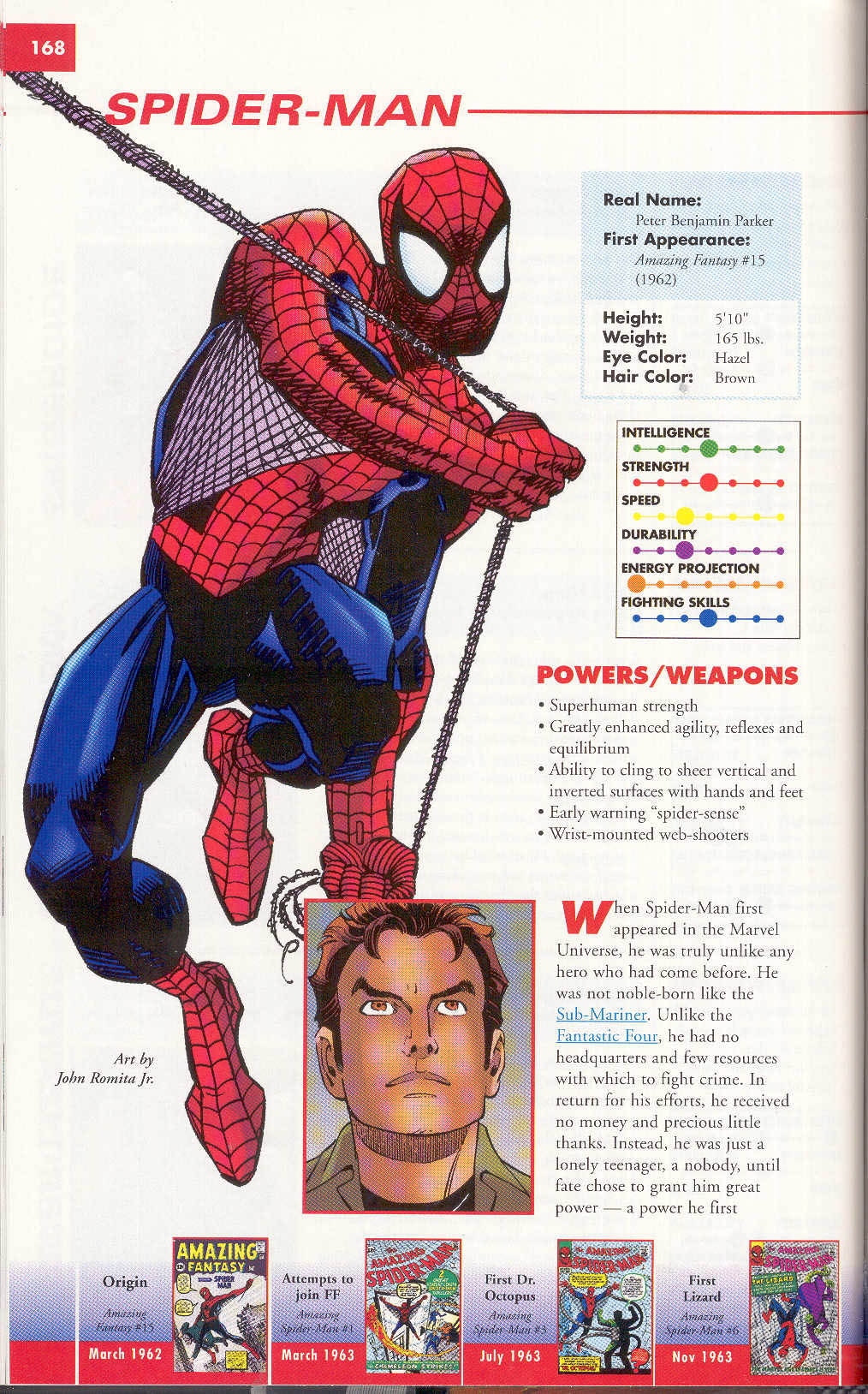 Read online Marvel Encyclopedia comic -  Issue # TPB 4 - 167