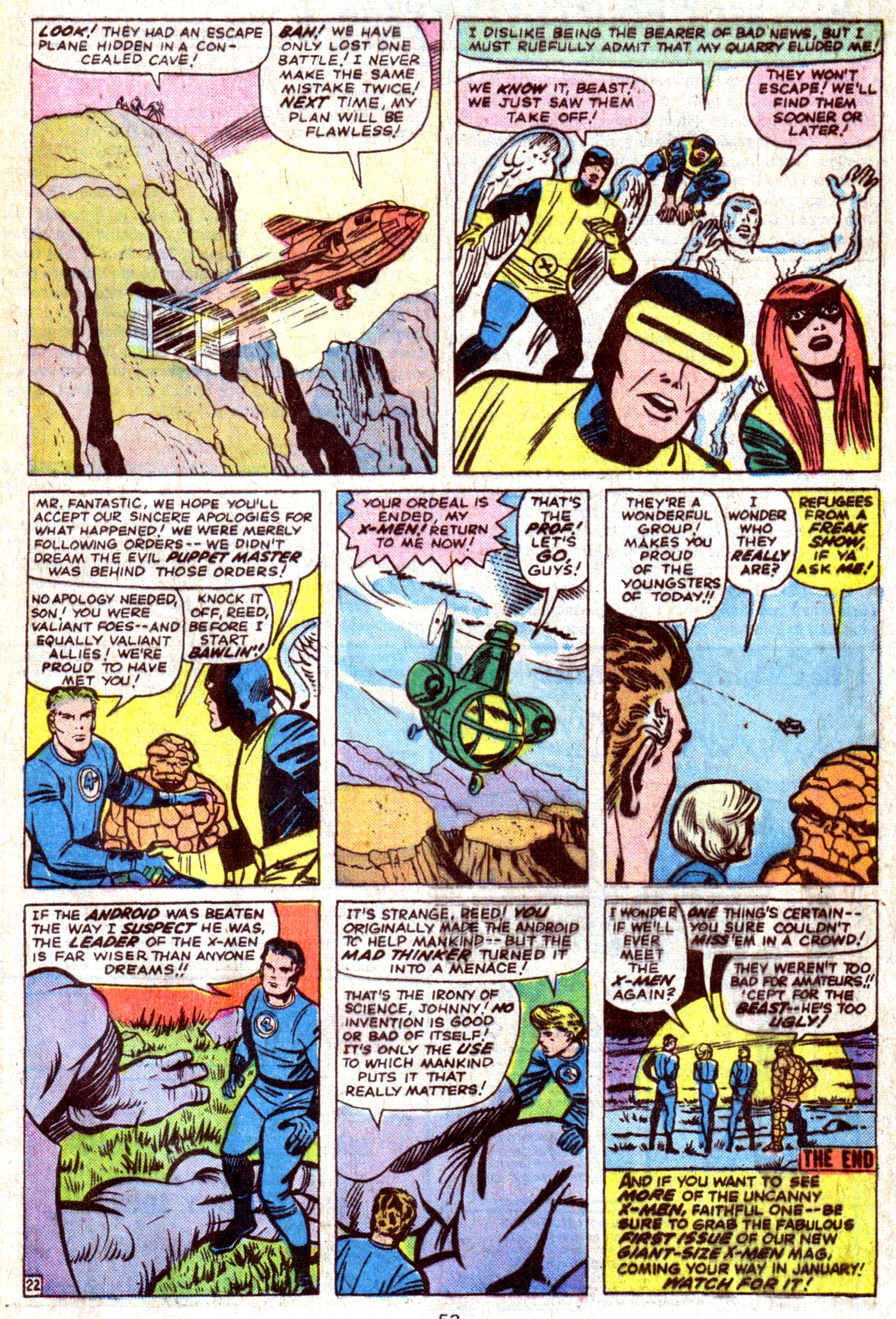 Read online Giant-Size Fantastic Four comic -  Issue #4 - 55