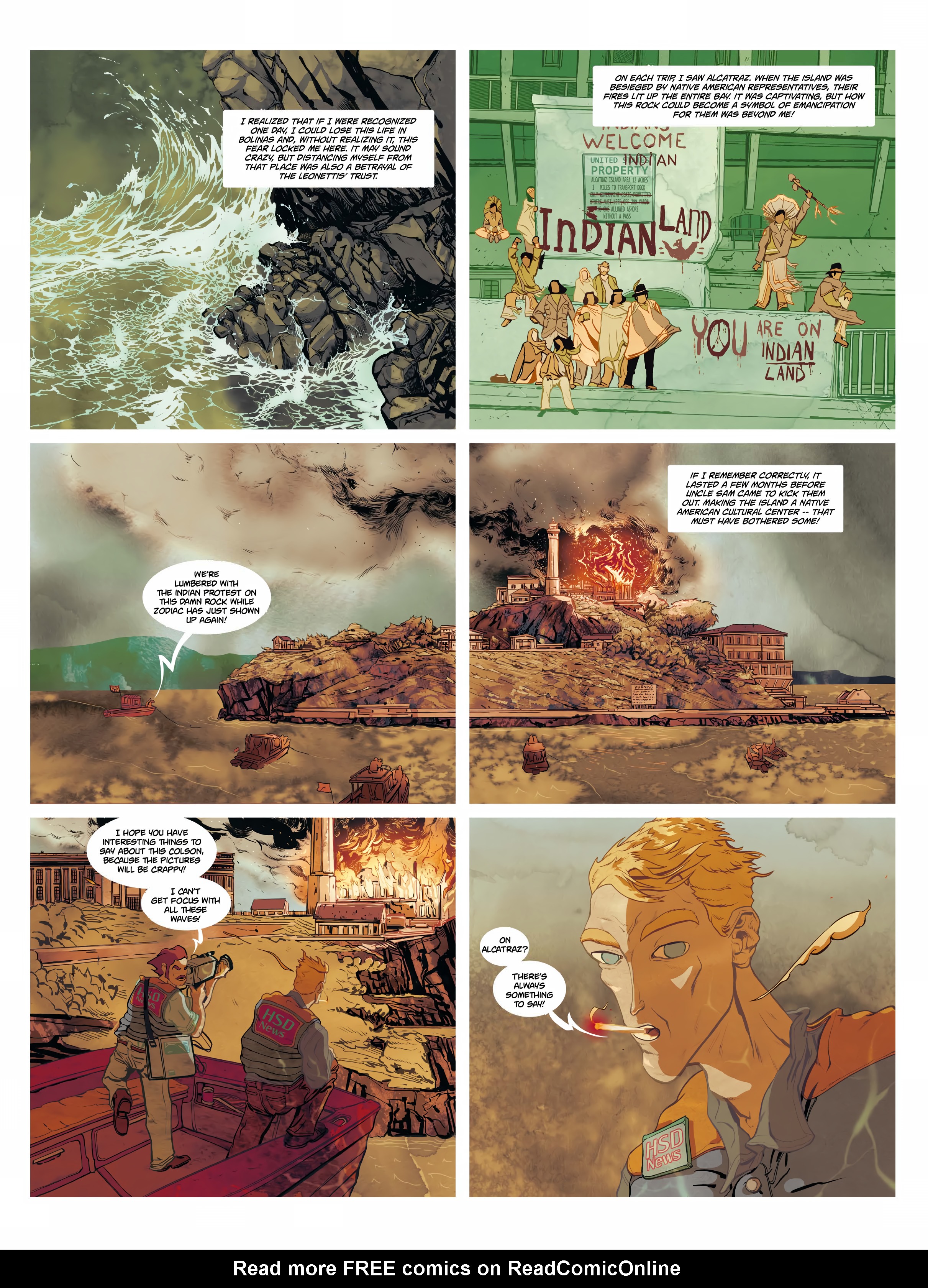 Read online Frank Lee: After Alcatraz comic -  Issue # TPB - 38
