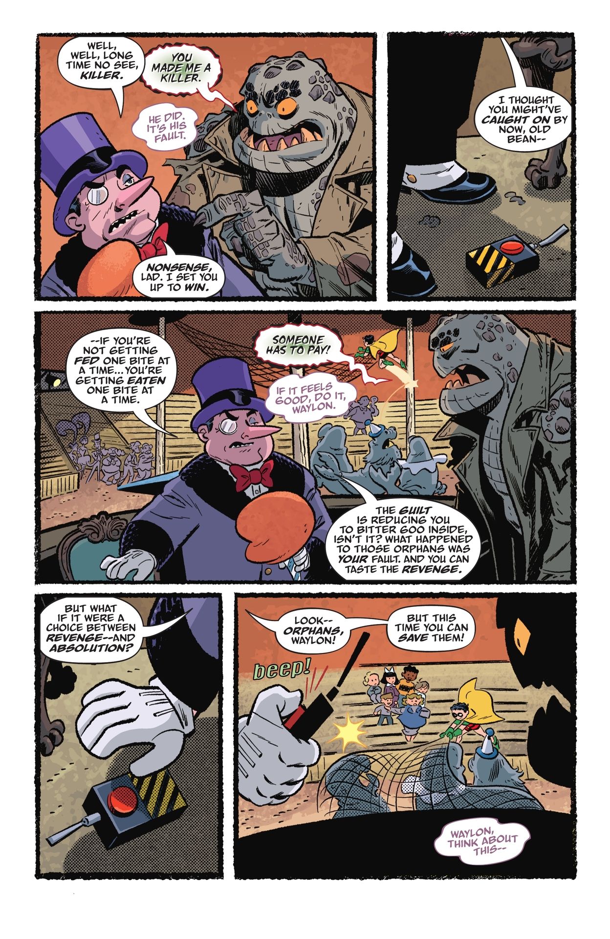 Read online Batman: The Audio Adventures comic -  Issue #7 - 14
