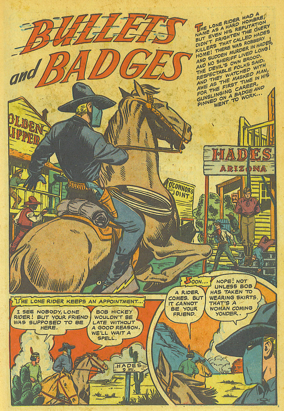 Read online The Lone Rider comic -  Issue #8 - 2