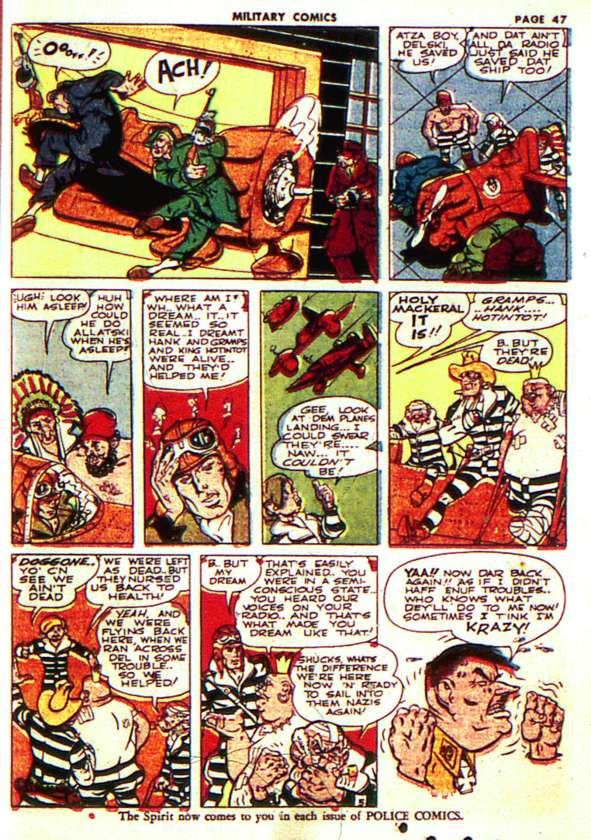 Read online Military Comics comic -  Issue #12 - 49