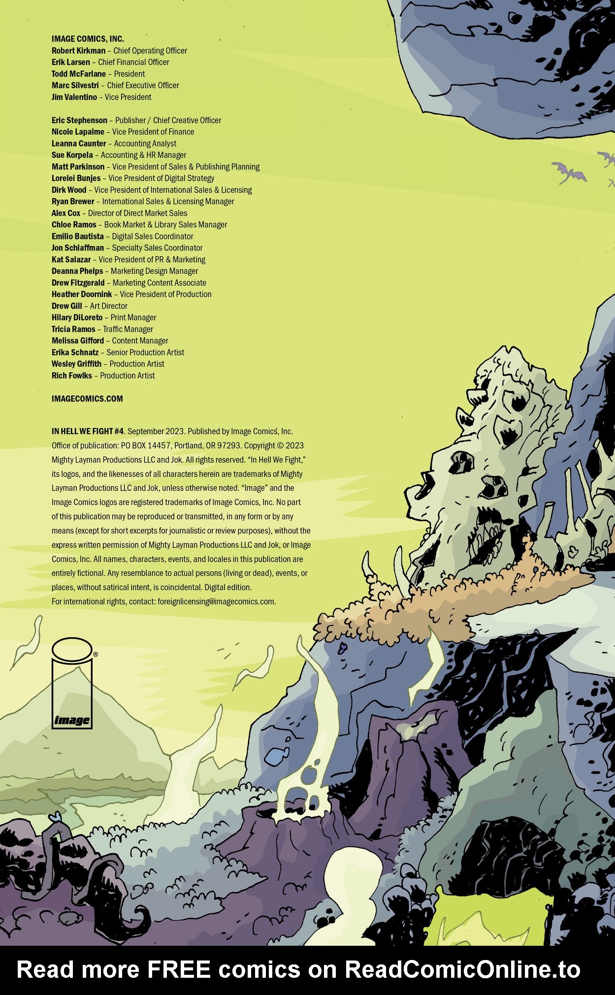 Read online In Hell We Fight! comic -  Issue #4 - 29