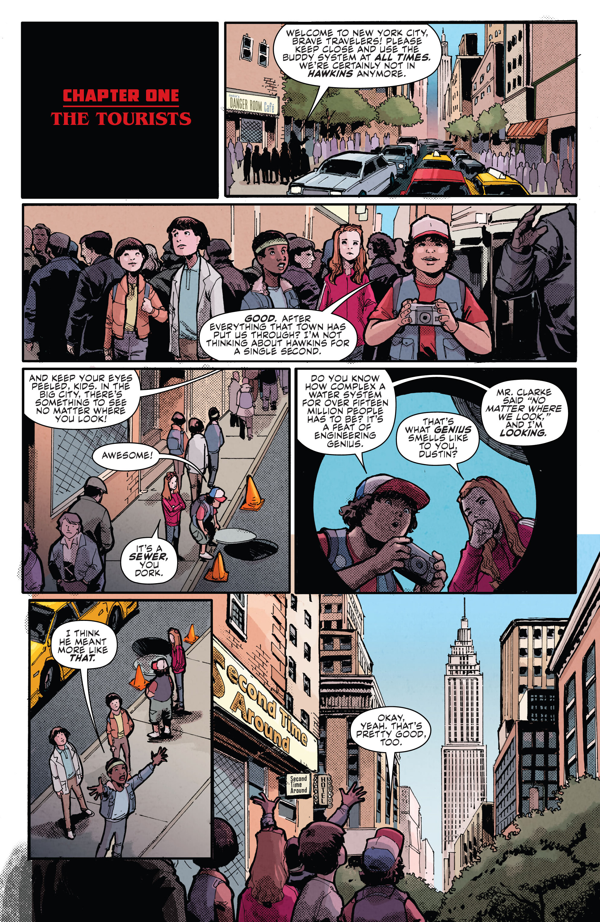 Read online Teenage Mutant Ninja Turtles x Stranger Things comic -  Issue #1 - 4