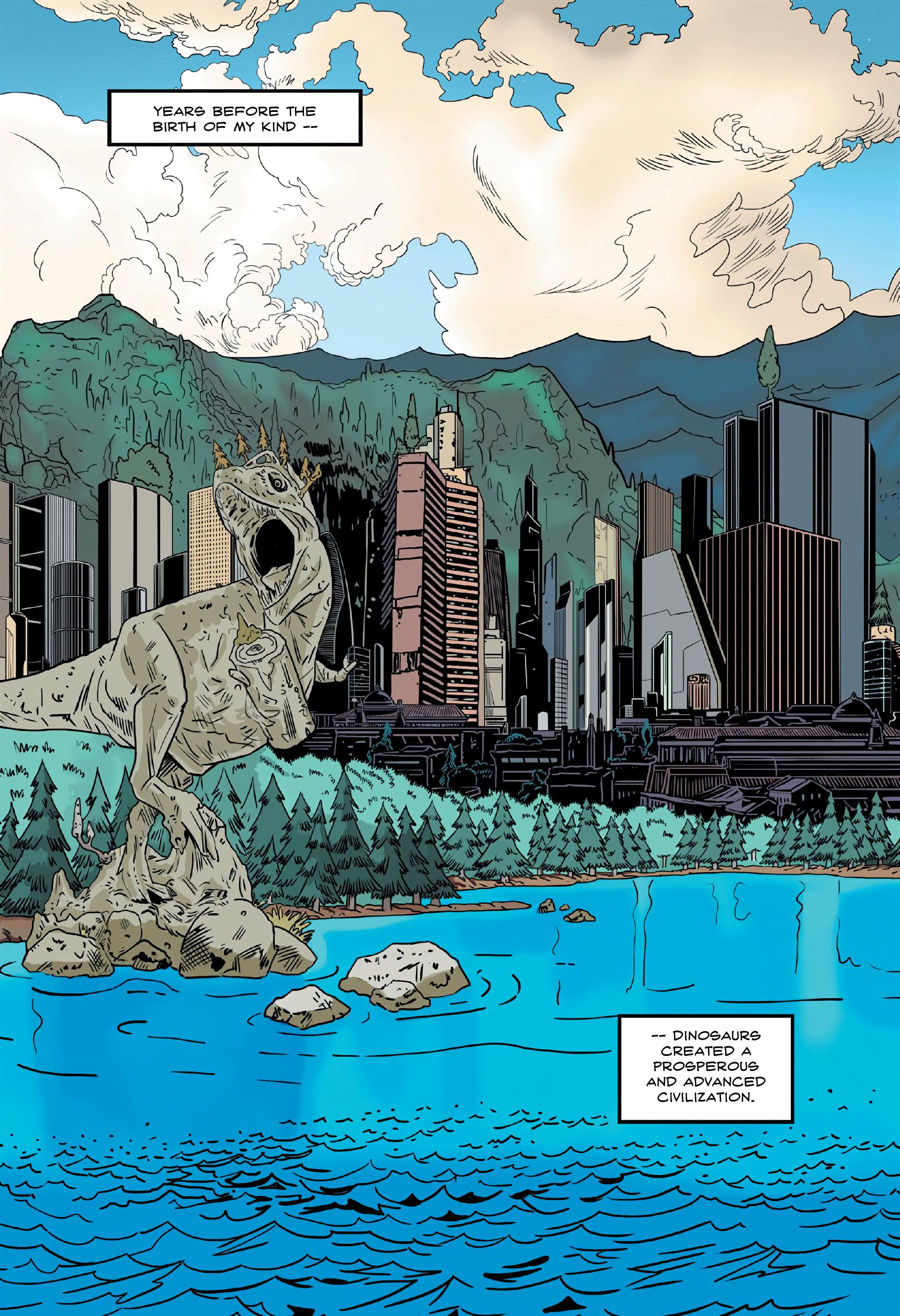 Read online Dinosaur Warrior comic -  Issue # TPB - 4